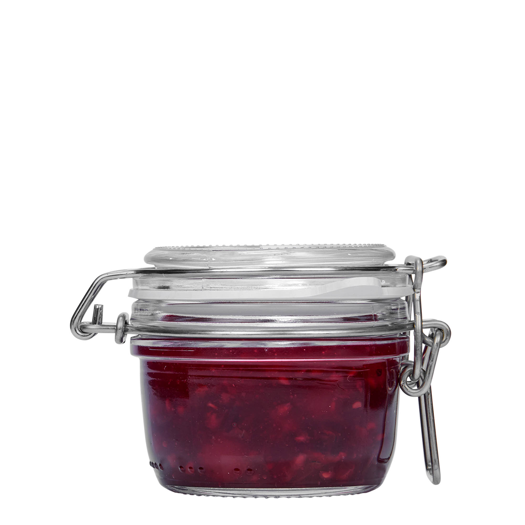 125 ml drótkapcsos üveg 'Fido', nyak: drótkapcsos zár