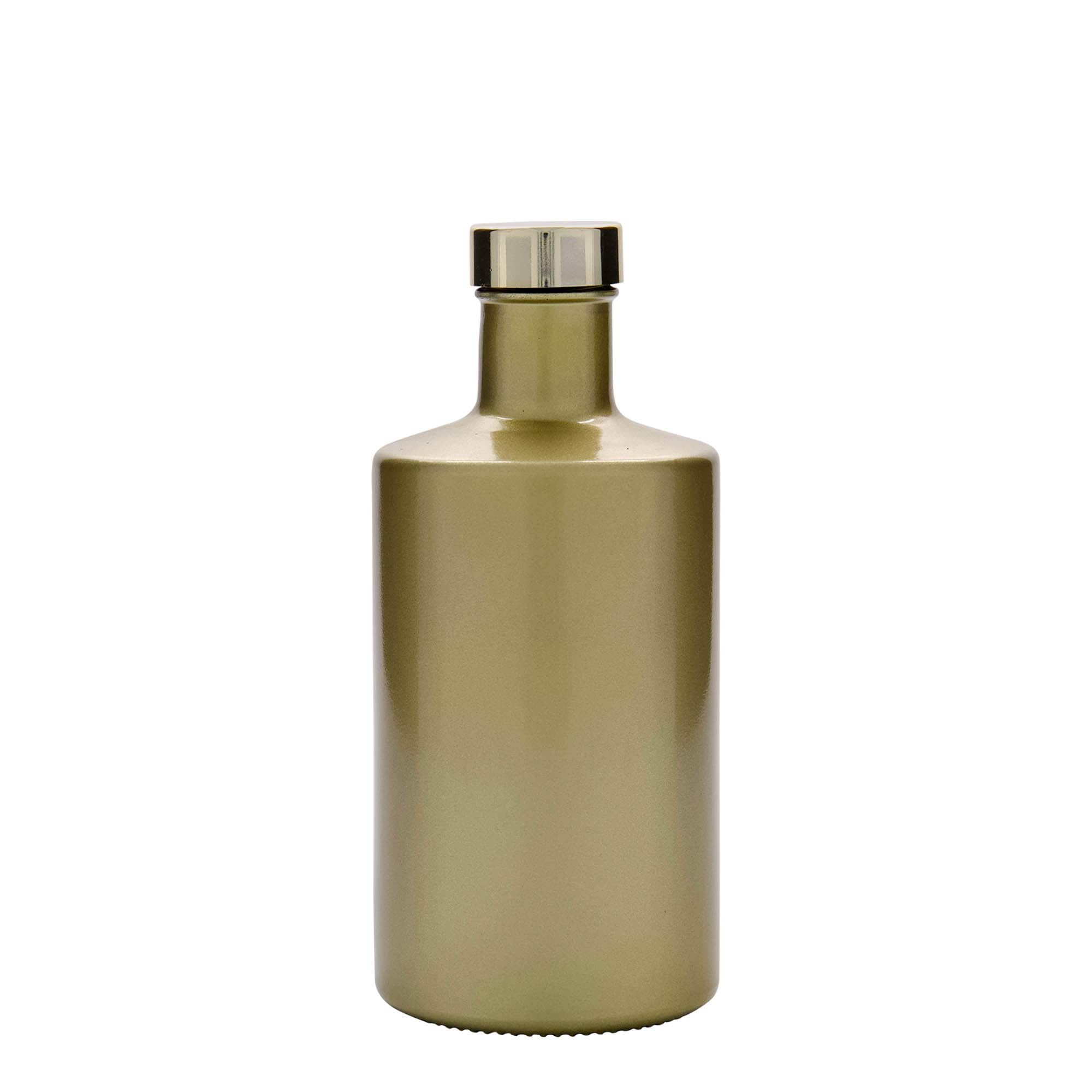500 ml üvegpalack 'Caroline', arany, nyílás: GPI 33