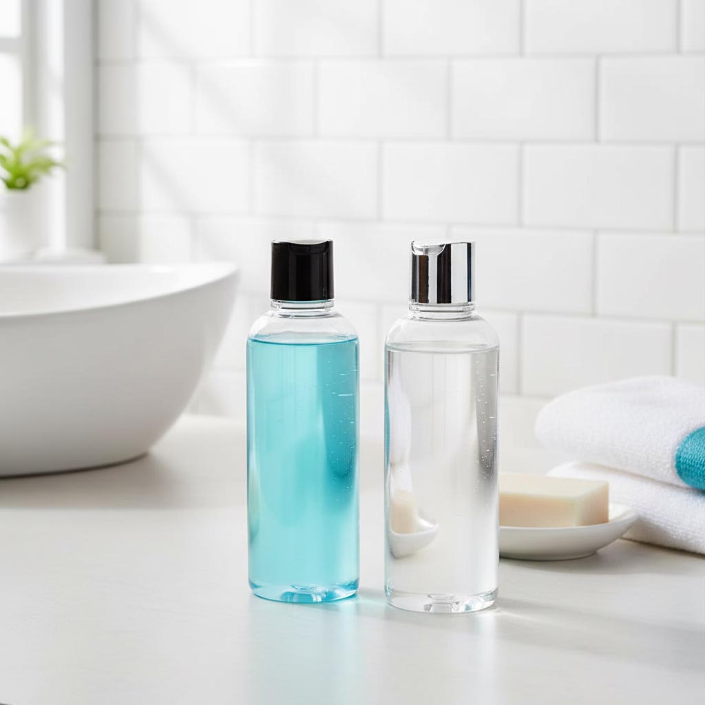 Csavarzár Disc Top, PP műanyag, fekete, nyílásra: 24/410