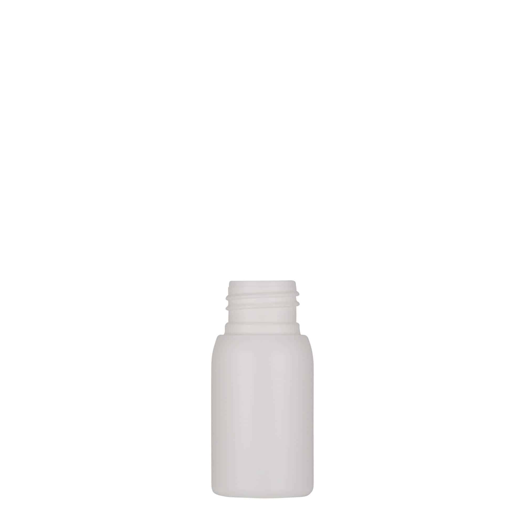 30 ml-es műanyag palack 'Tuffy', HDPE, fehér, szájnyílás: GPI 24/410 30 ml-es műanyag palack 'Tuffy', HDPE, fehér, szájnyílás: GPI 24/410