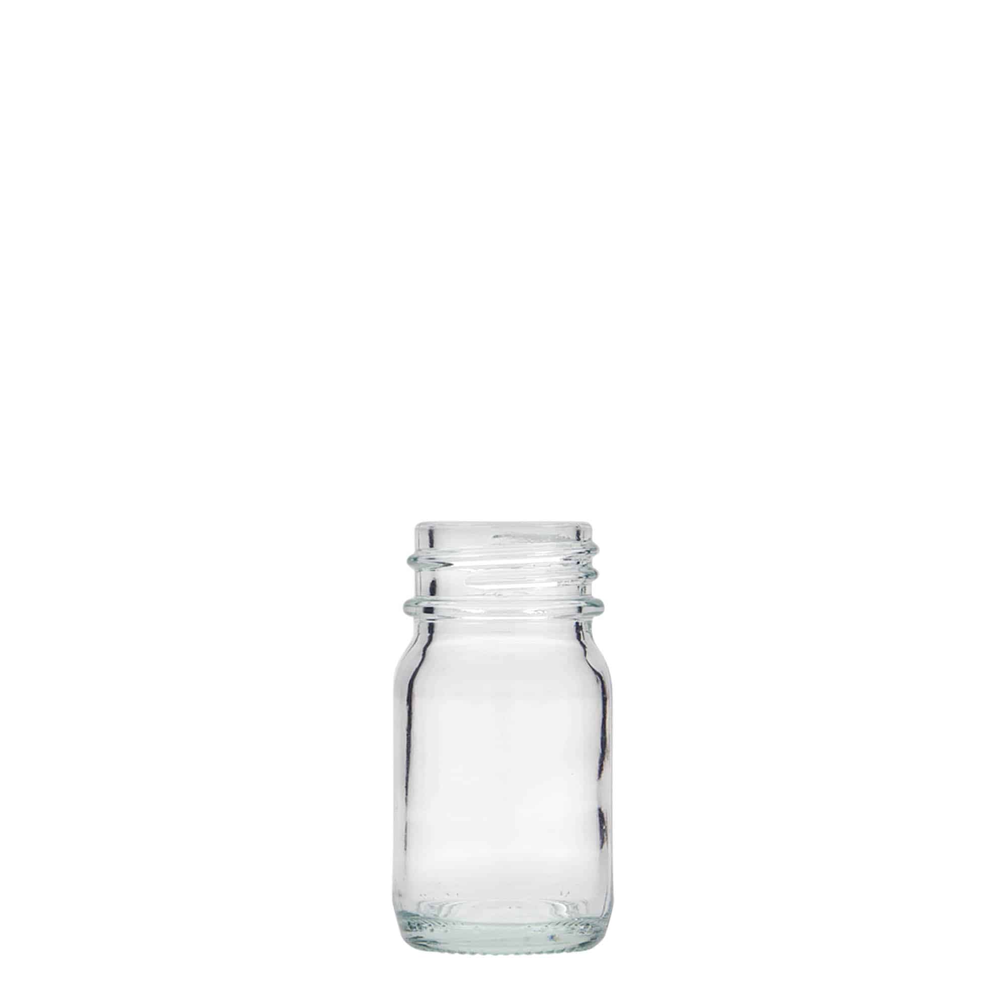 30 ml-es széles nyakú üveg, szájnyílás: DIN 32 30 ml-es széles nyakú üveg, szájnyílás: DIN 32
