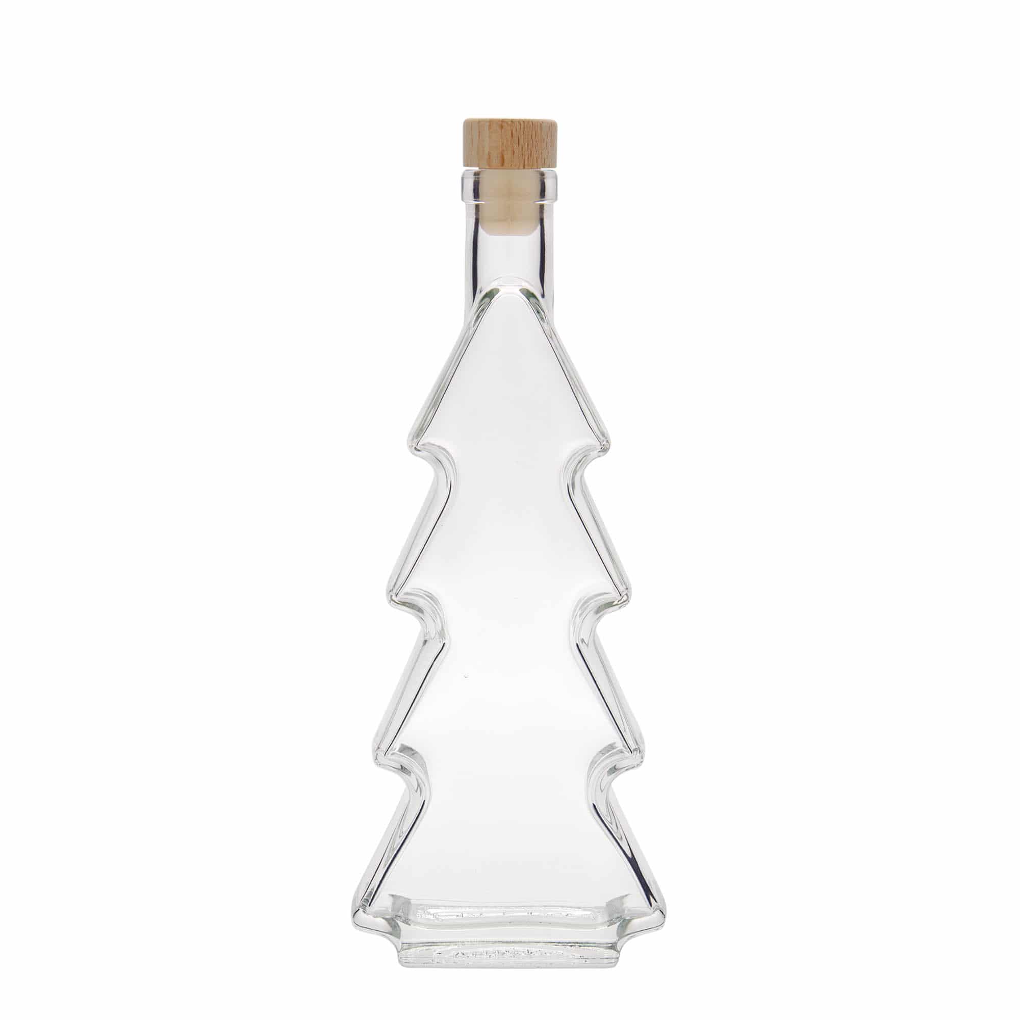 350 ml üvegpalack 'Fenyőfa', nyílás: parafa