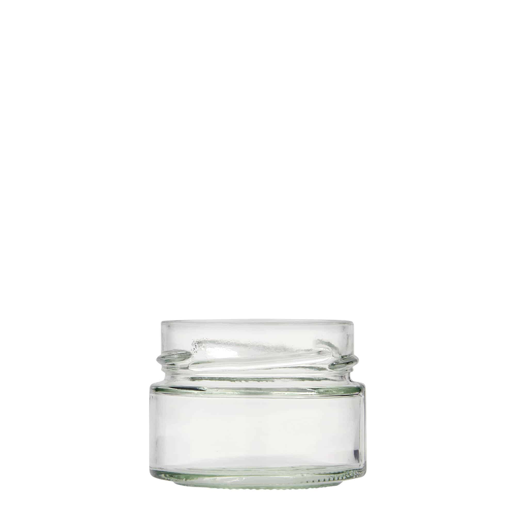 130 ml kerek üveg 'Aurora', nyílás: Deep-Twist-Off (DTO 66)