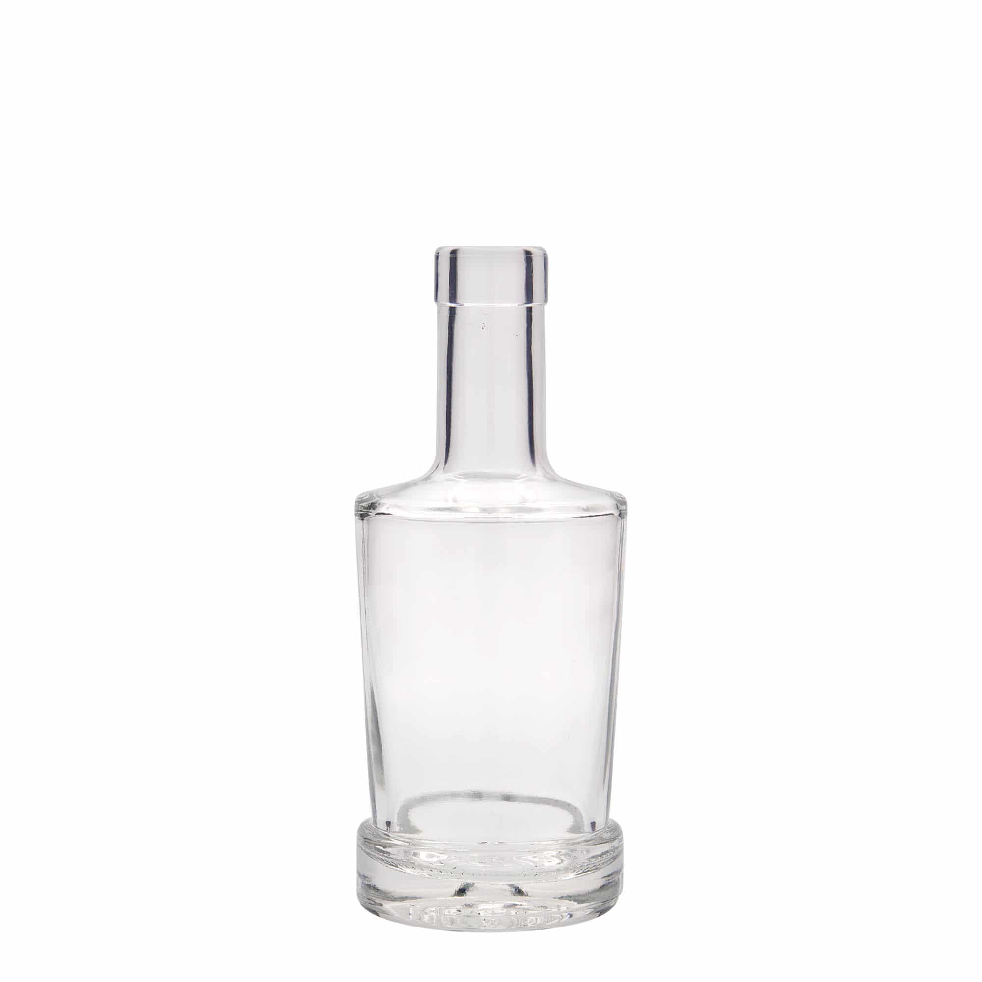250 ml-es üvegpalack 'Deborah', szájnyílás: parafadugó