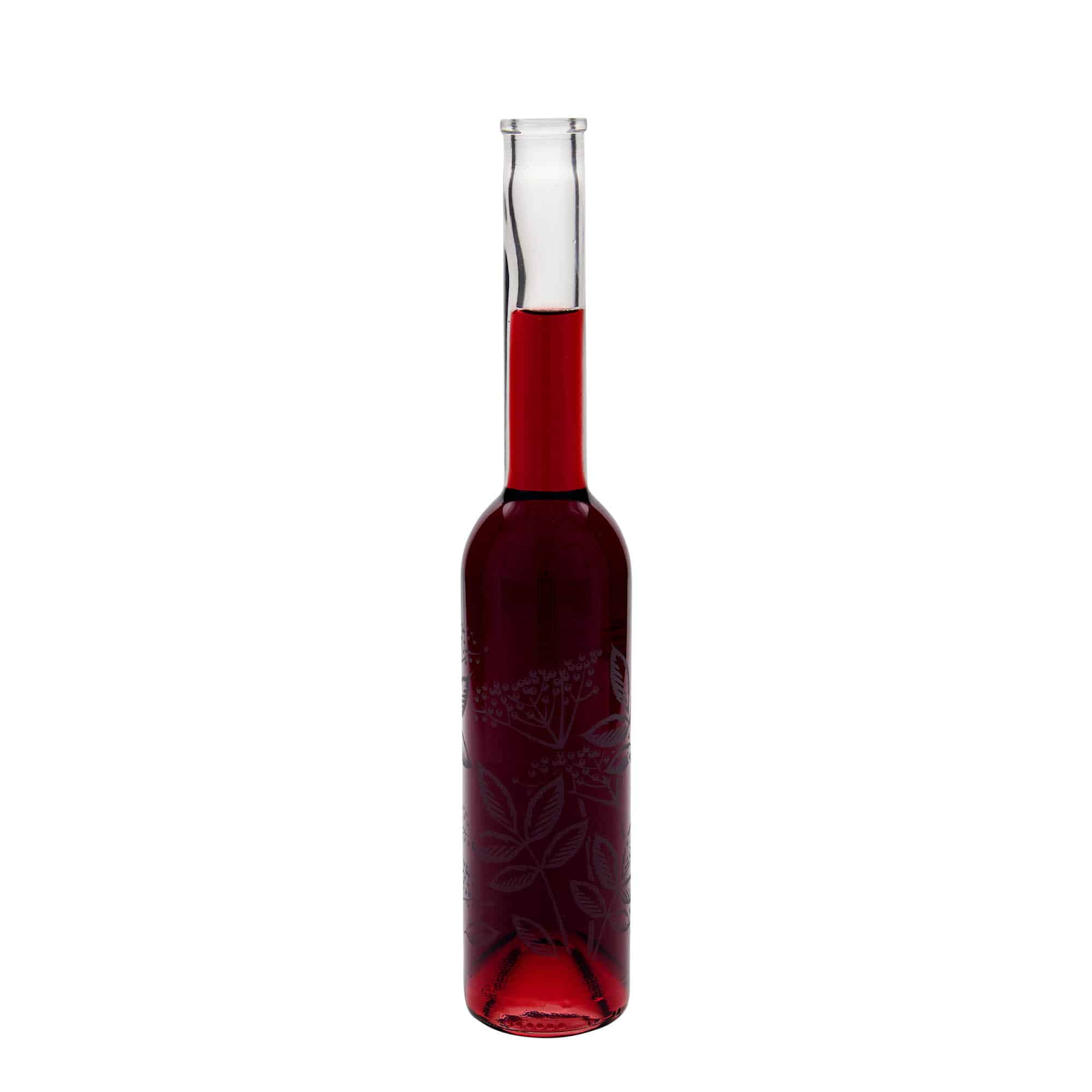350 ml üvegpalack 'Opera', motívum: bodza, nyílás: parafa