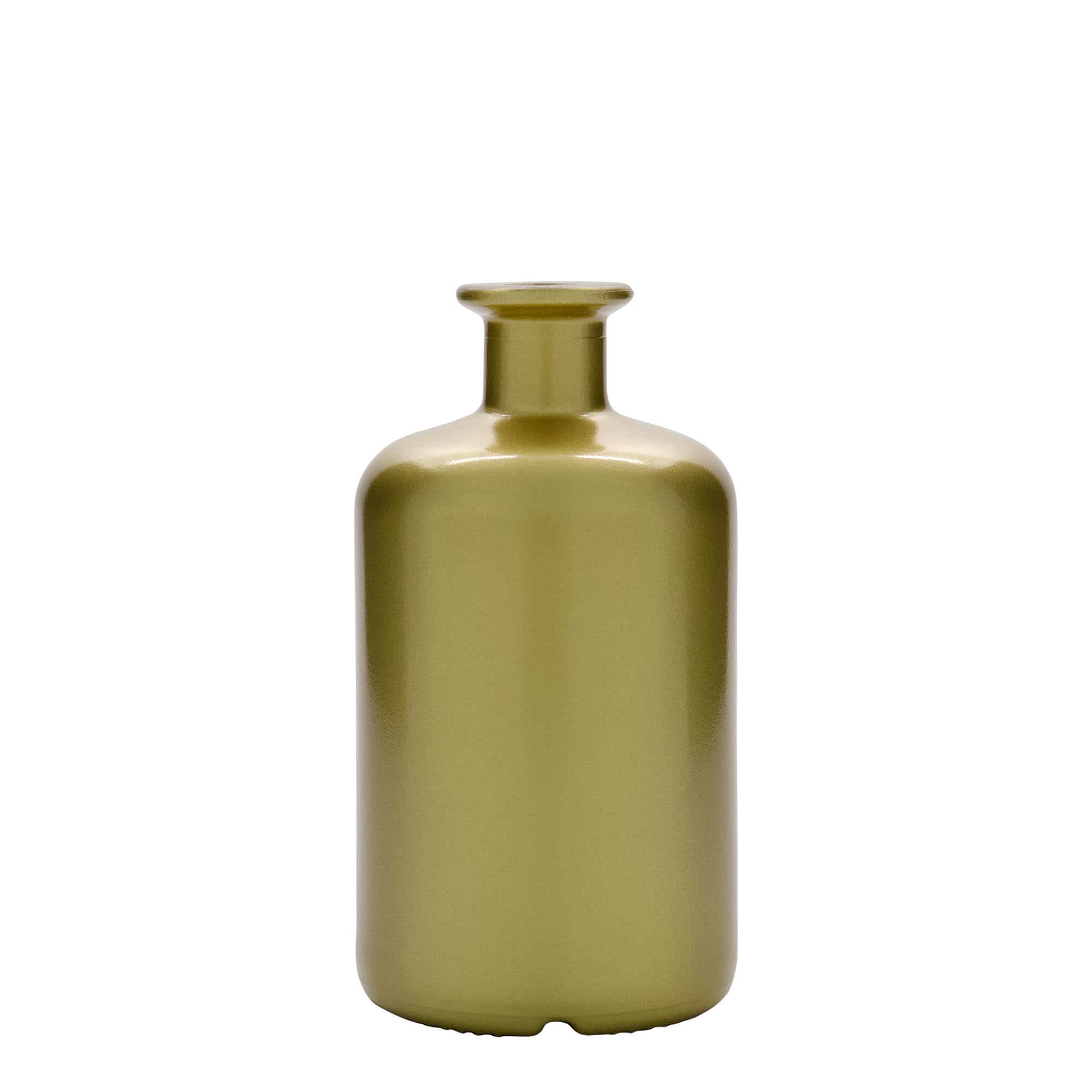 500 ml-es patikai üvegpalack, arany, szájnyílás: parafadugó 500 ml-es patikai üvegpalack, arany, szájnyílás: parafadugó