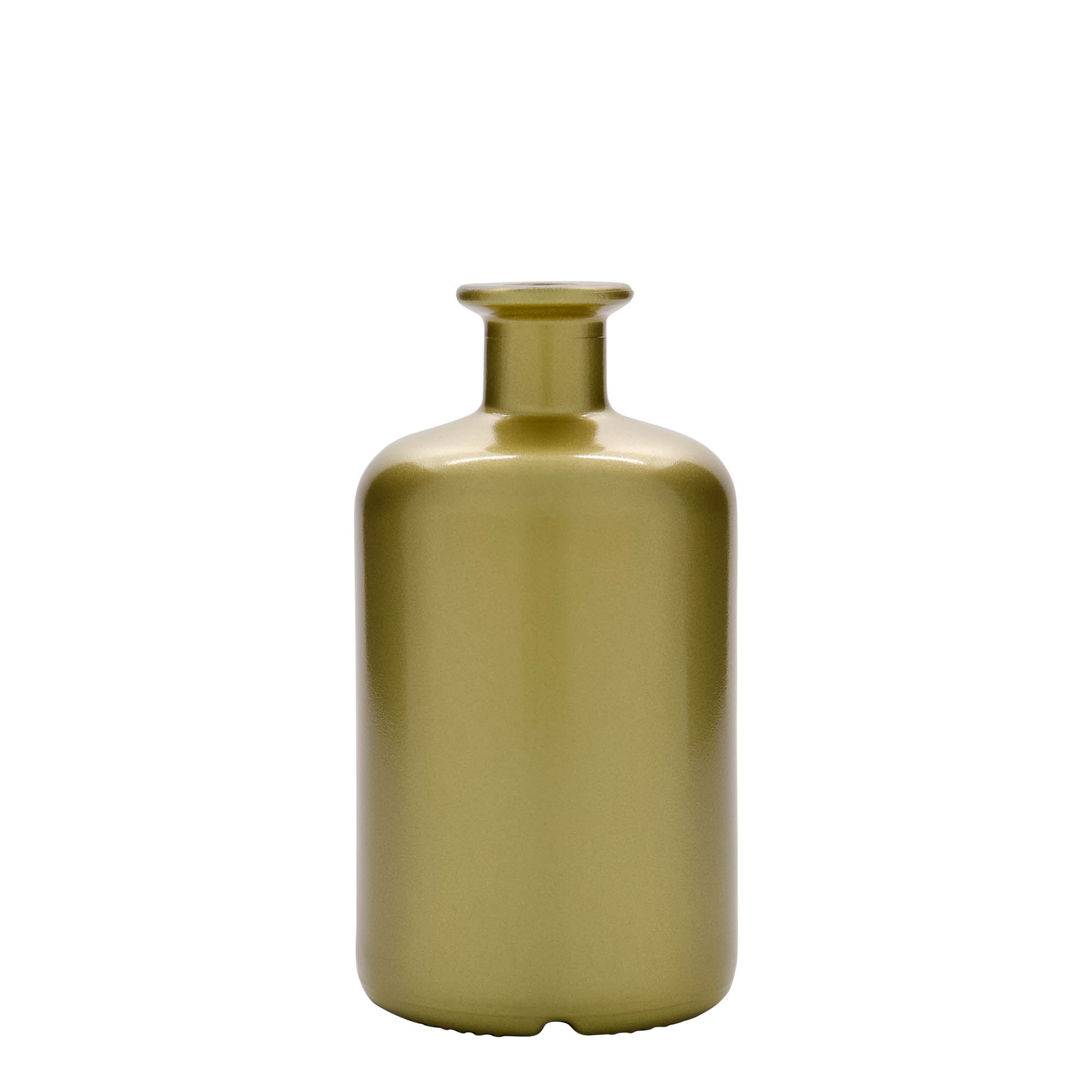 500 ml üveg gyógyszerész palack, arany, nyílás: parafa 500 ml üveg gyógyszerész palack, arany, nyílás: parafa