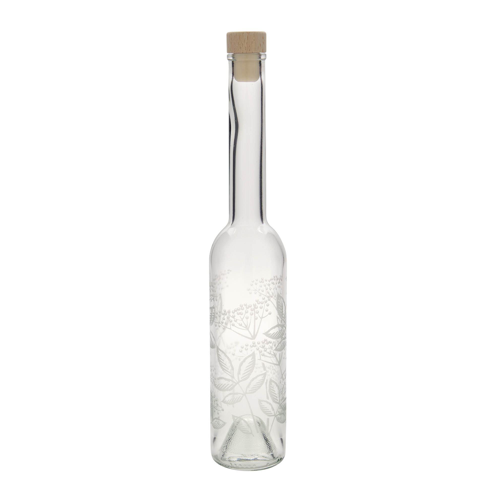 350 ml üvegpalack 'Opera', motívum: bodza, nyílás: parafa 350 ml üvegpalack 'Opera', motívum: bodza, nyílás: parafa