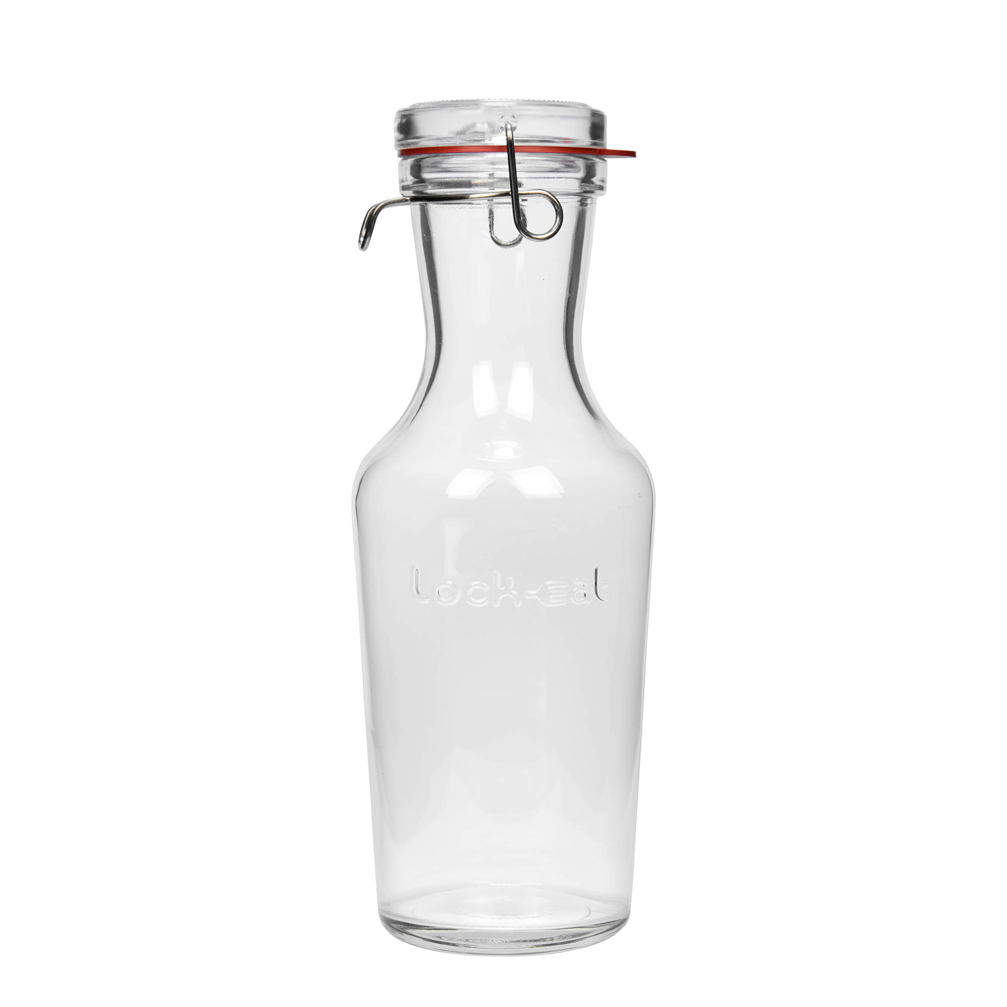 1.000 ml üvegkancsó 'Lock-Eat', nyílás: drótfüles zárófedél