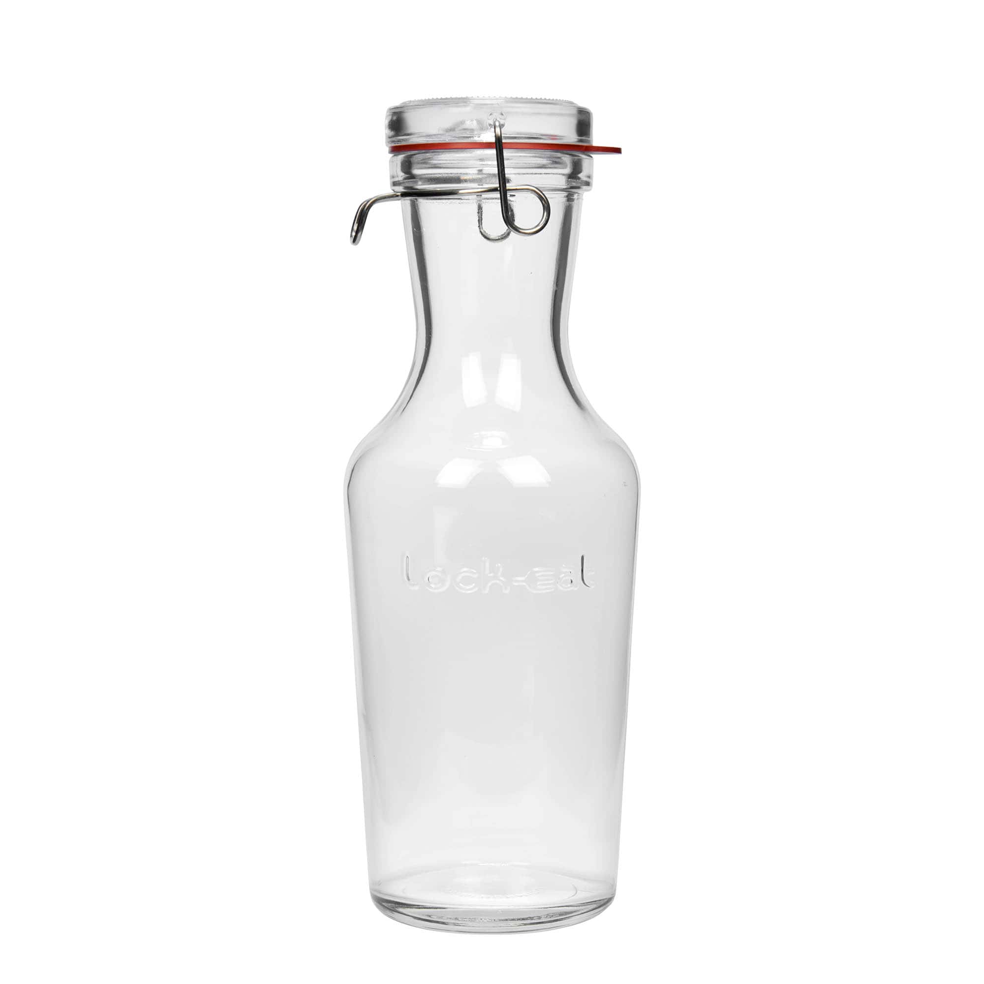 1.000 ml üvegkancsó 'Lock-Eat', nyílás: drótfüles zárófedél