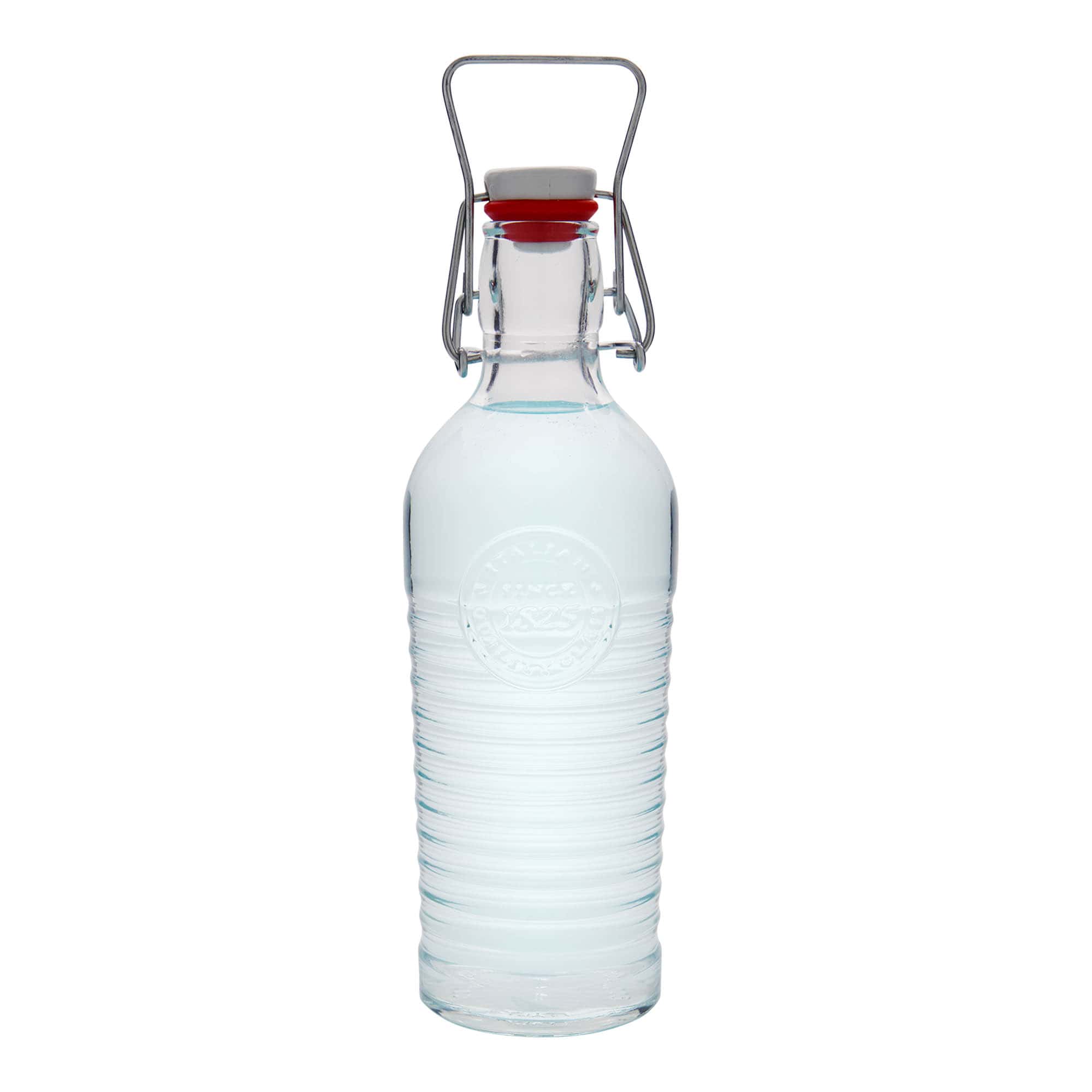 750 ml üvegpalack 'Officina 1825', nyílás: patentzár