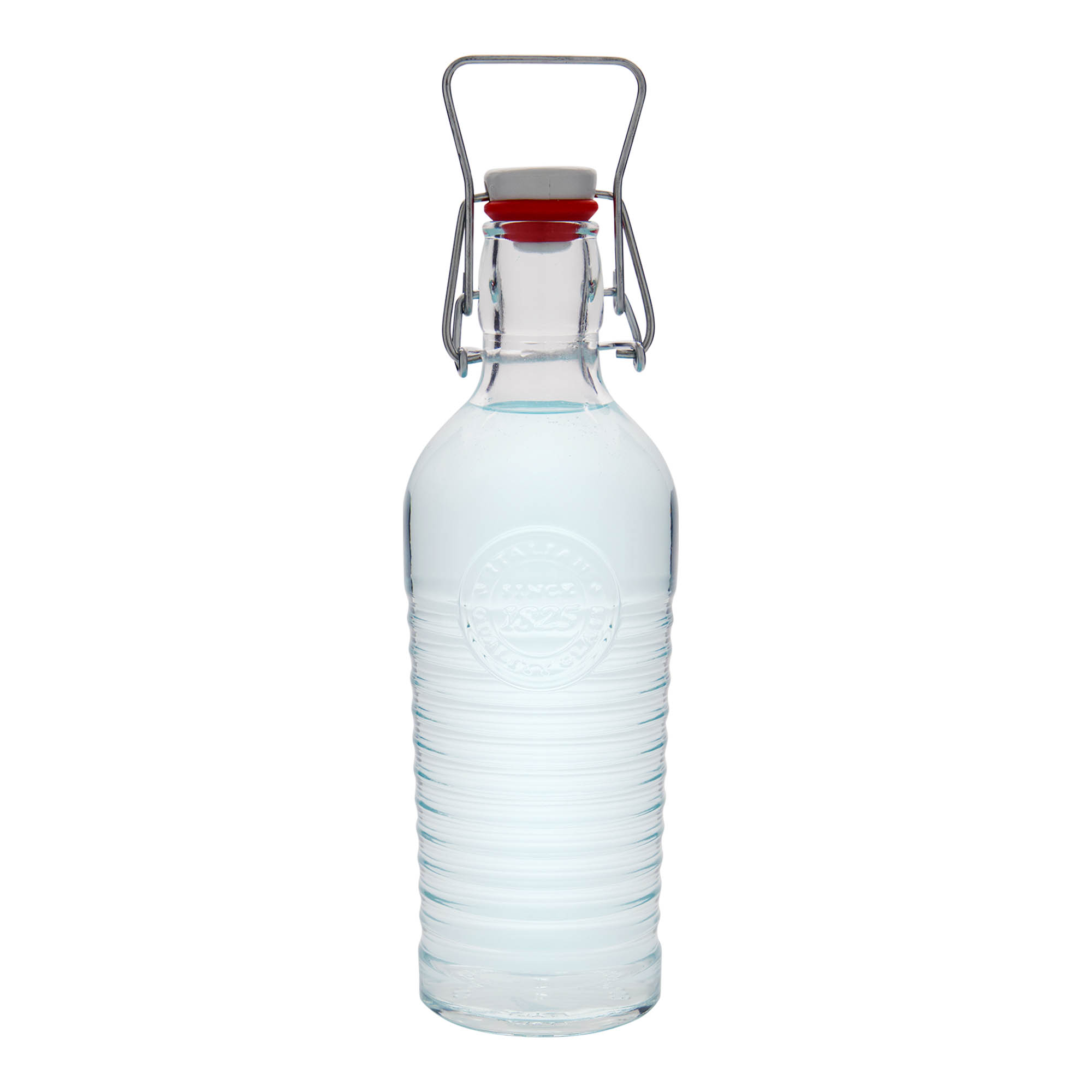 750 ml üvegpalack 'Officina 1825', nyílás: patentzár