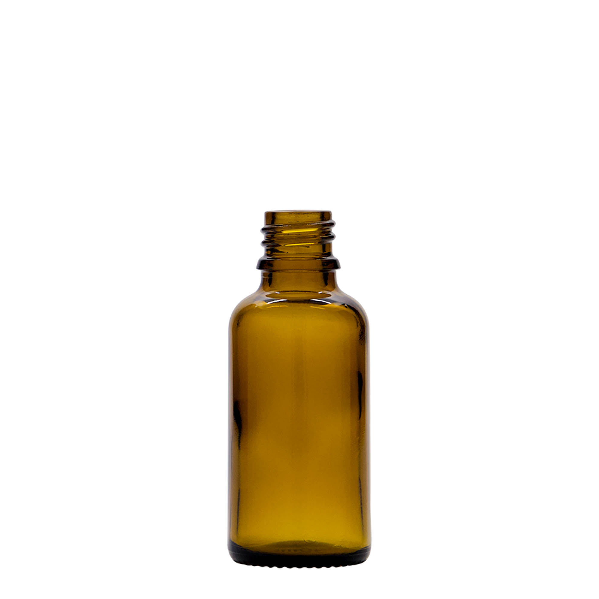 30 ml orvosi pipettás üveg, barna, nyílás: DIN 18