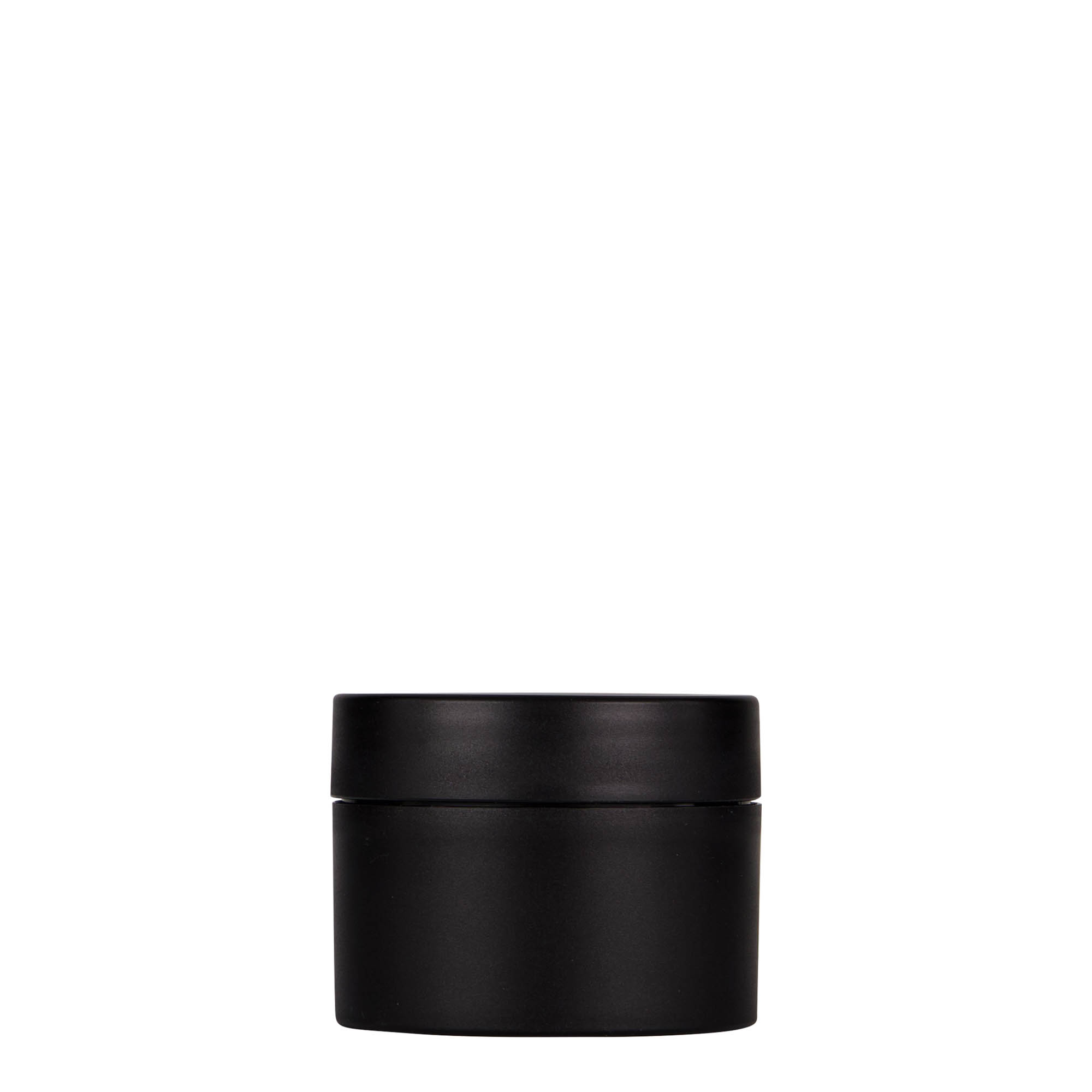50 ml műanyag doboz 'Antonella', PP, fekete, nyílás: csavarzár 50 ml műanyag doboz 'Antonella', PP, fekete, nyílás: csavarzár