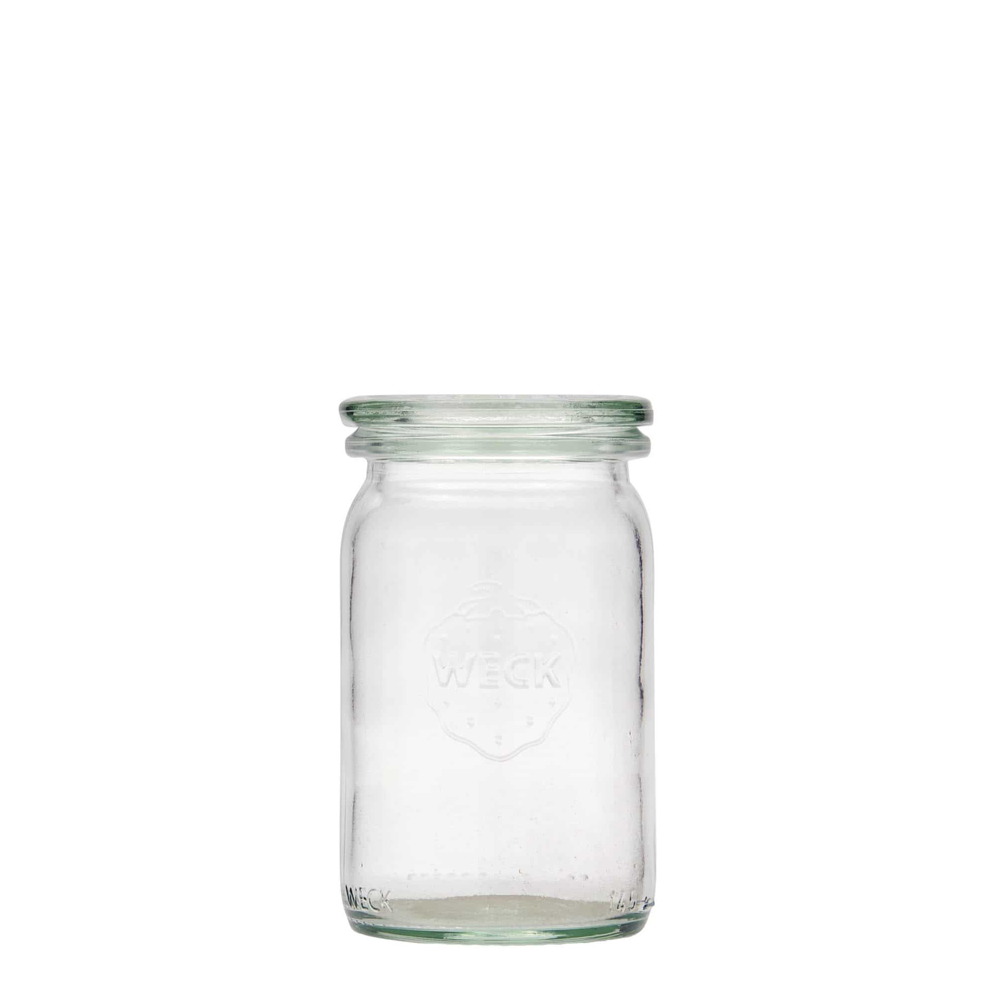 145 ml-es WECK hengeres üveg, szájnyílás: Kerek perem 145 ml-es WECK hengeres üveg, szájnyílás: Kerek perem