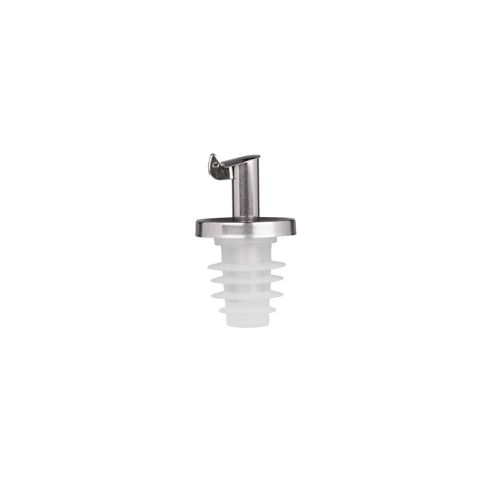 Inox kiöntő ecet, nemesacél, ezüst Inox kiöntő ecet, nemesacél, ezüst