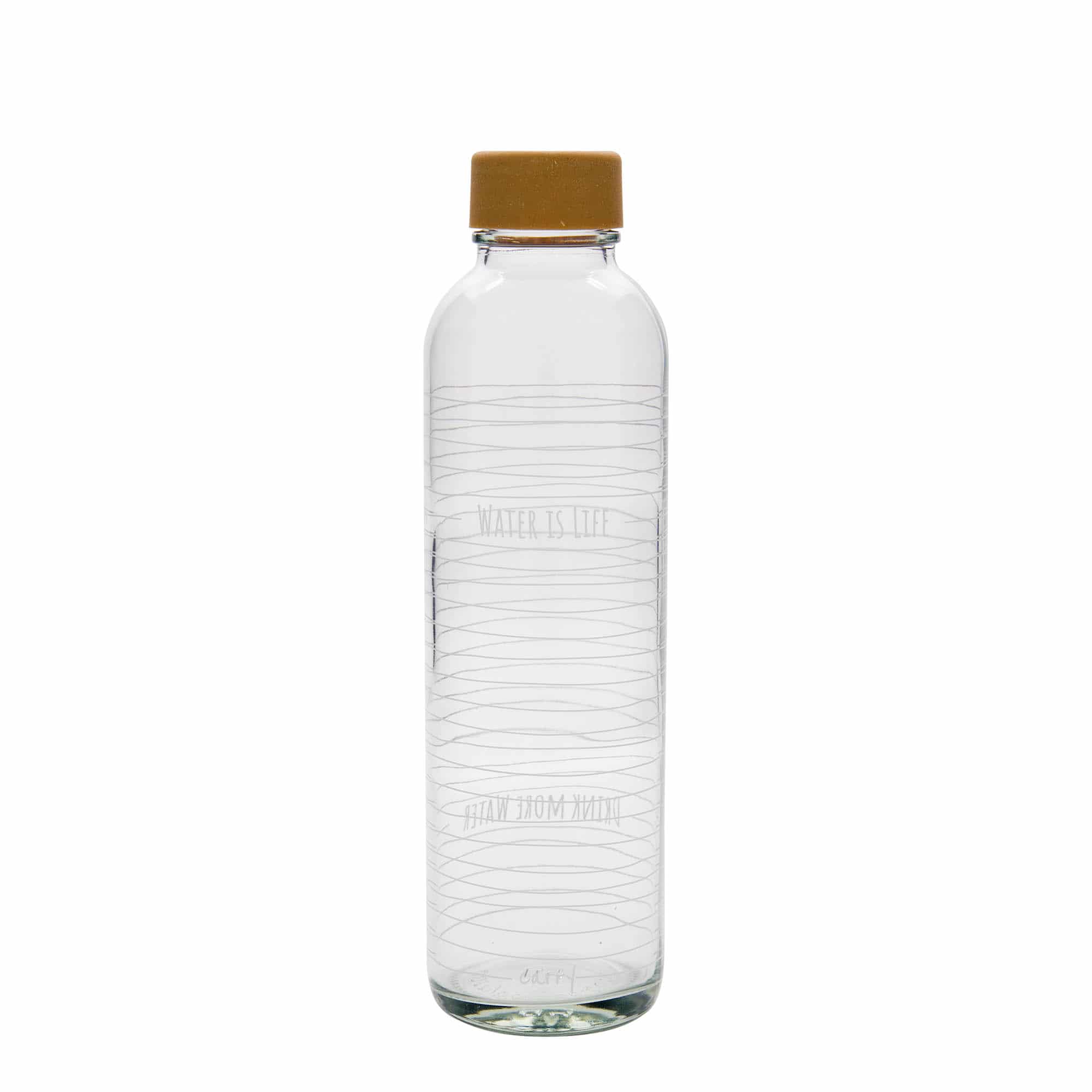 700 ml-es ivópalack CARRY Bottle, motívum: Water is Life, szájnyílás: csavaros kupak