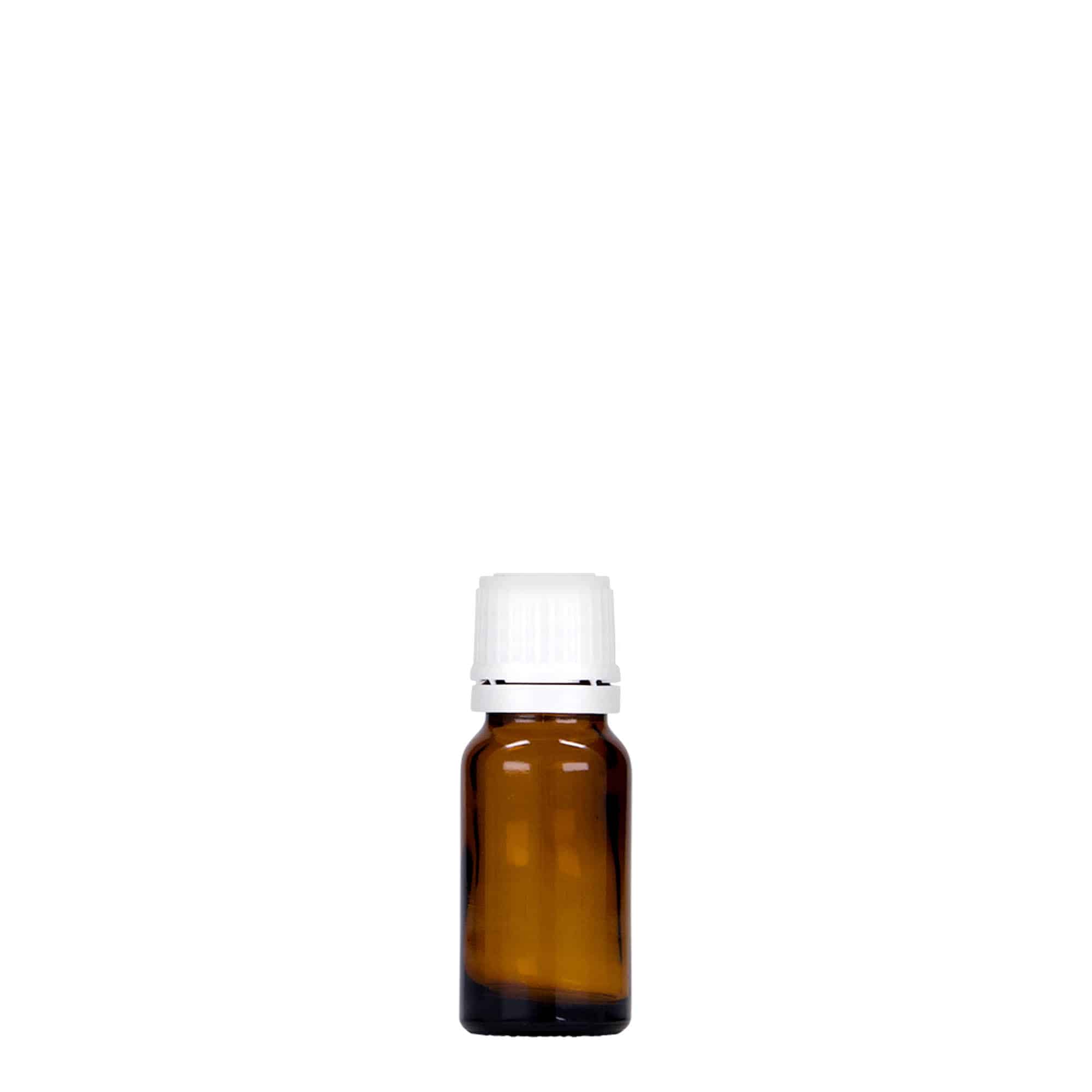 10 ml orvosi üveg, barna, nyílás: DIN 18