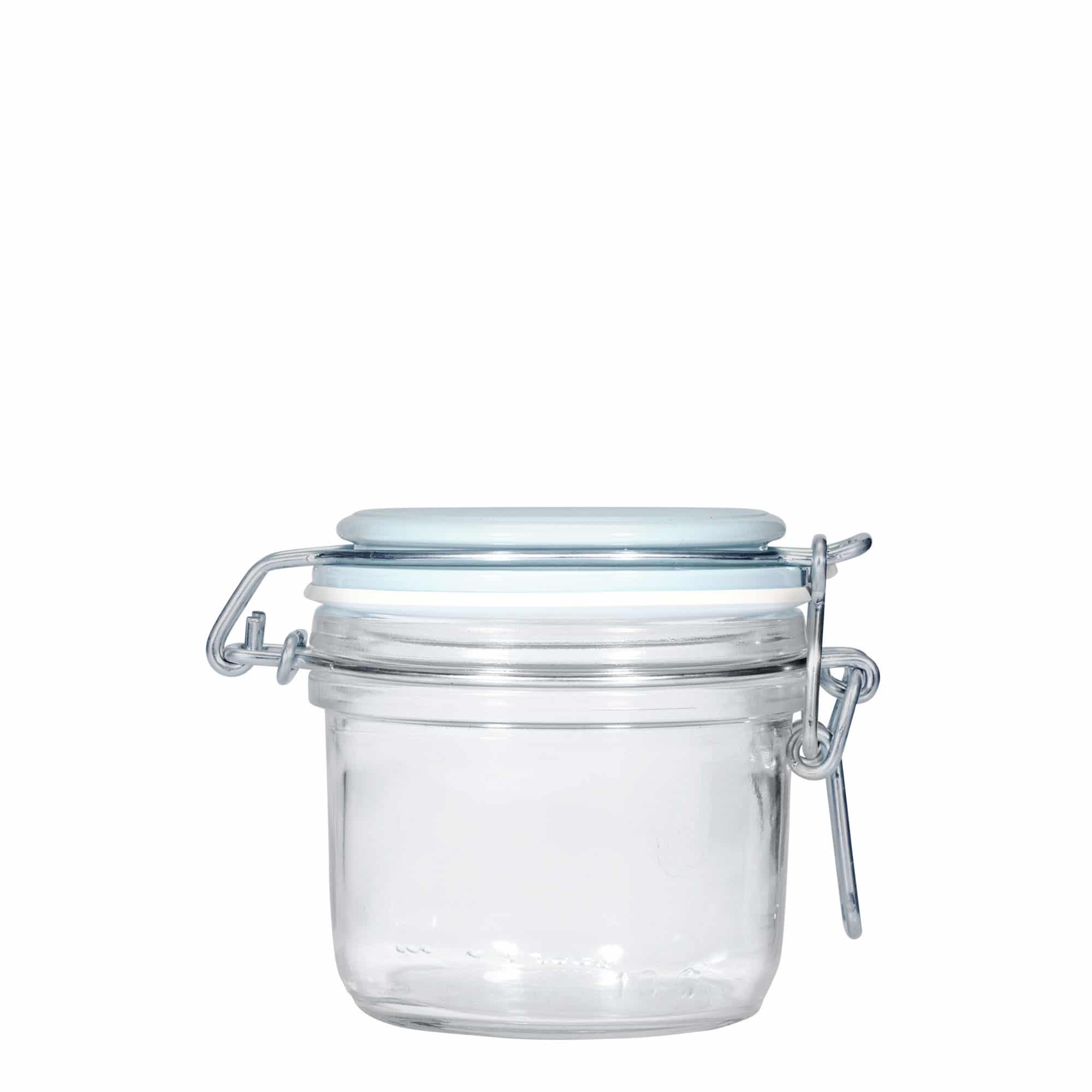 200 ml-es fémcsatos üveg 'Fido', kék, szájnyílás: fémcsatos zár 200 ml-es fémcsatos üveg 'Fido', kék, szájnyílás: fémcsatos zár