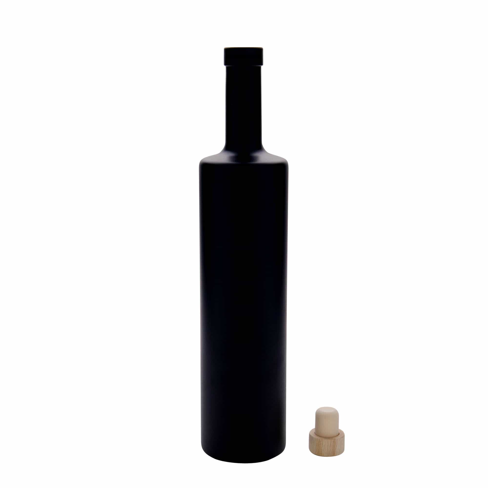 700 ml üvegpalack 'Centurio', fekete, nyílás: parafa 700 ml üvegpalack 'Centurio', fekete, nyílás: parafa