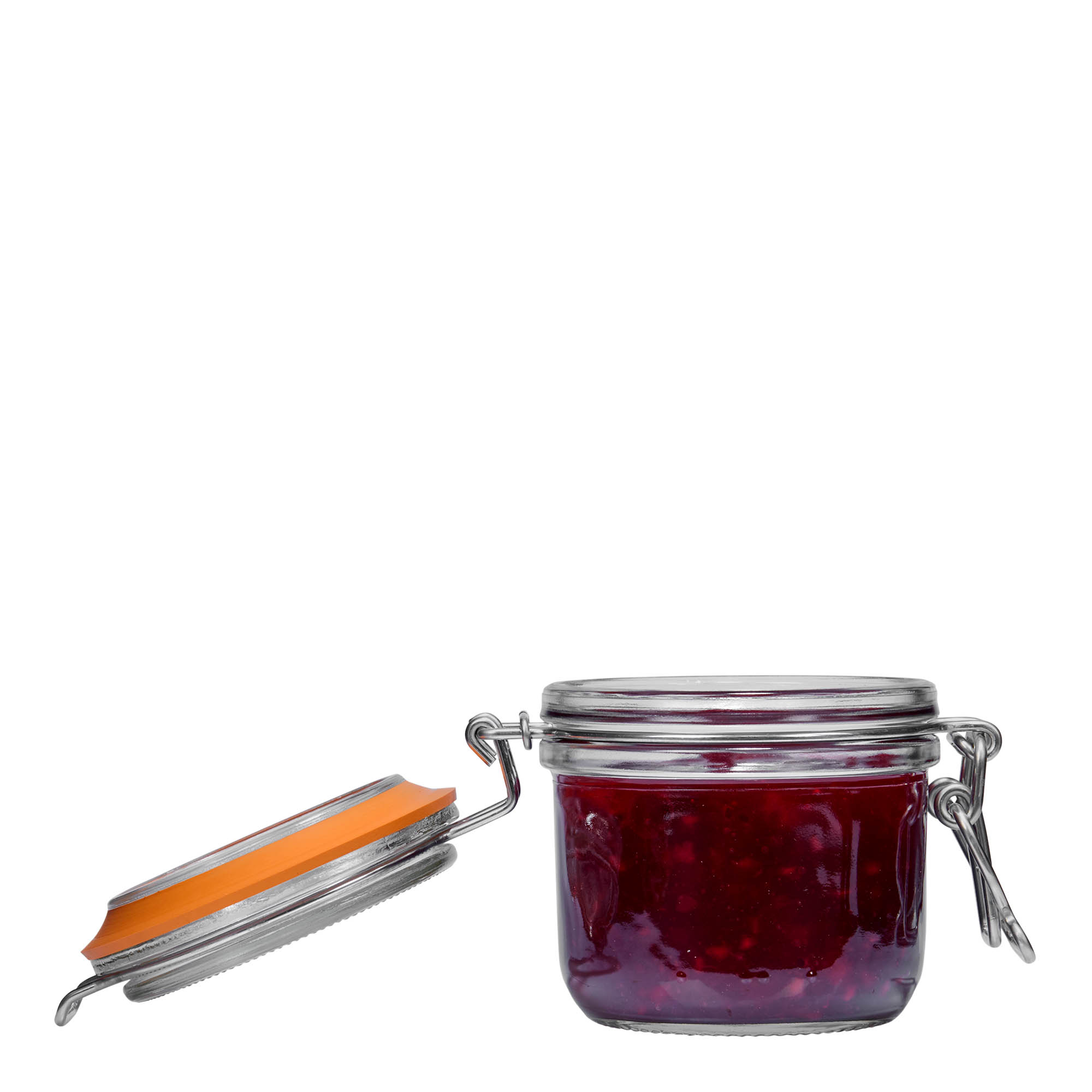 200 ml drótkapcsos üveg 'Le Parfait Super Terrine', nyílás: drótkapcsos záródás