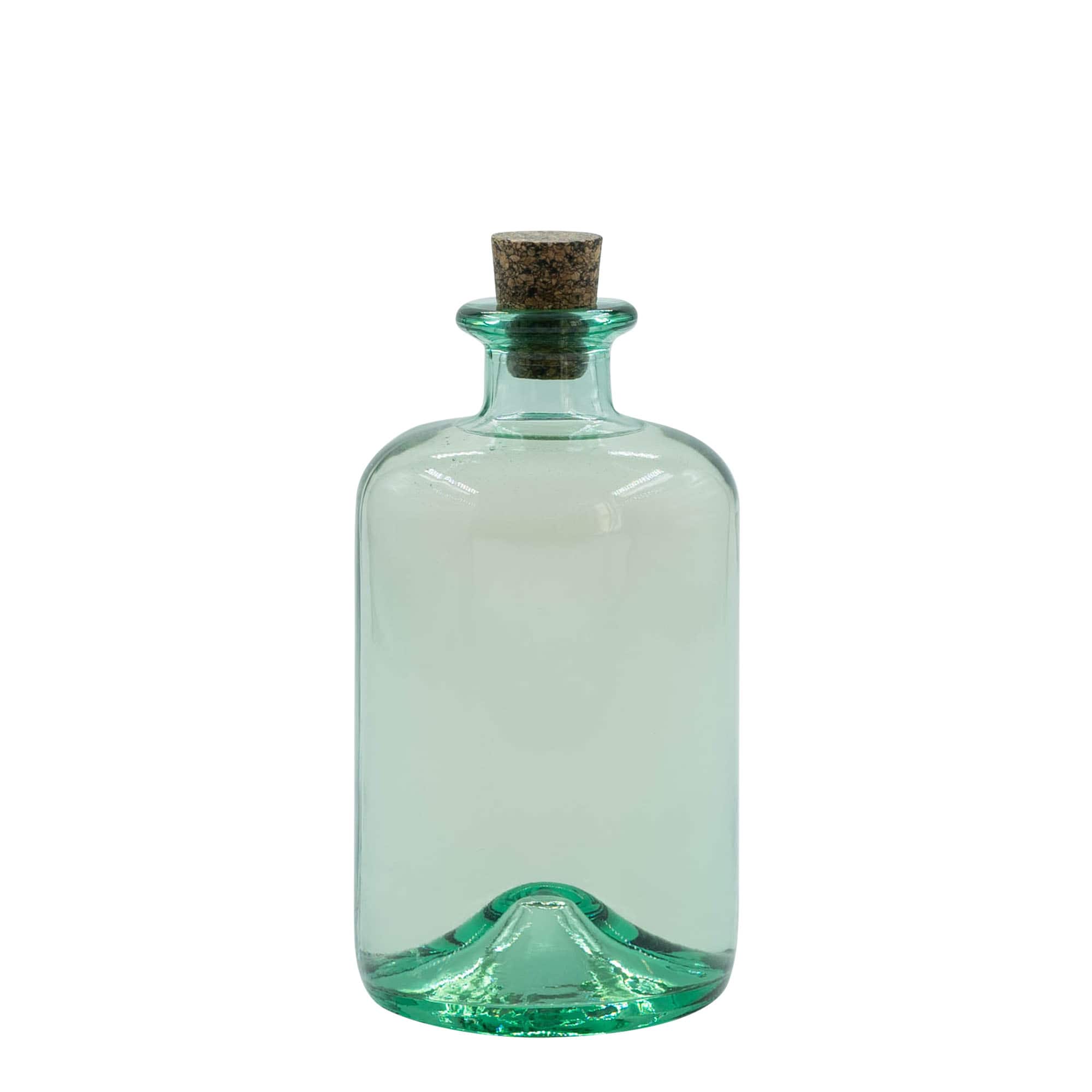 500 ml üveges palack 'Pharma', nyílás: parafa
