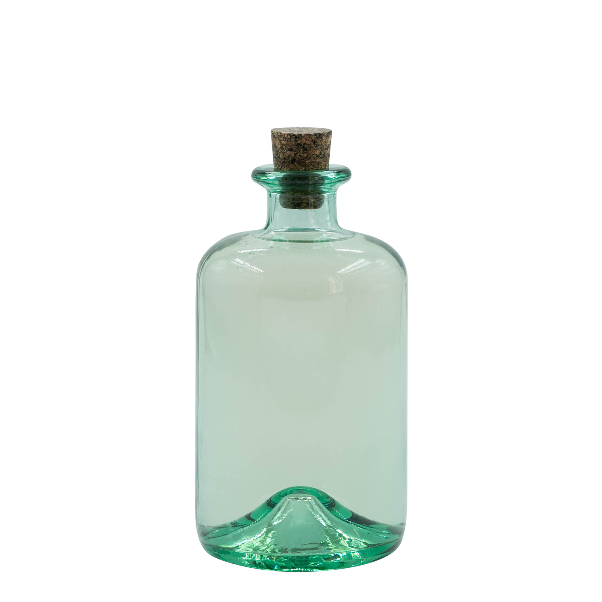 500 ml üveges palack 'Pharma', nyílás: parafa