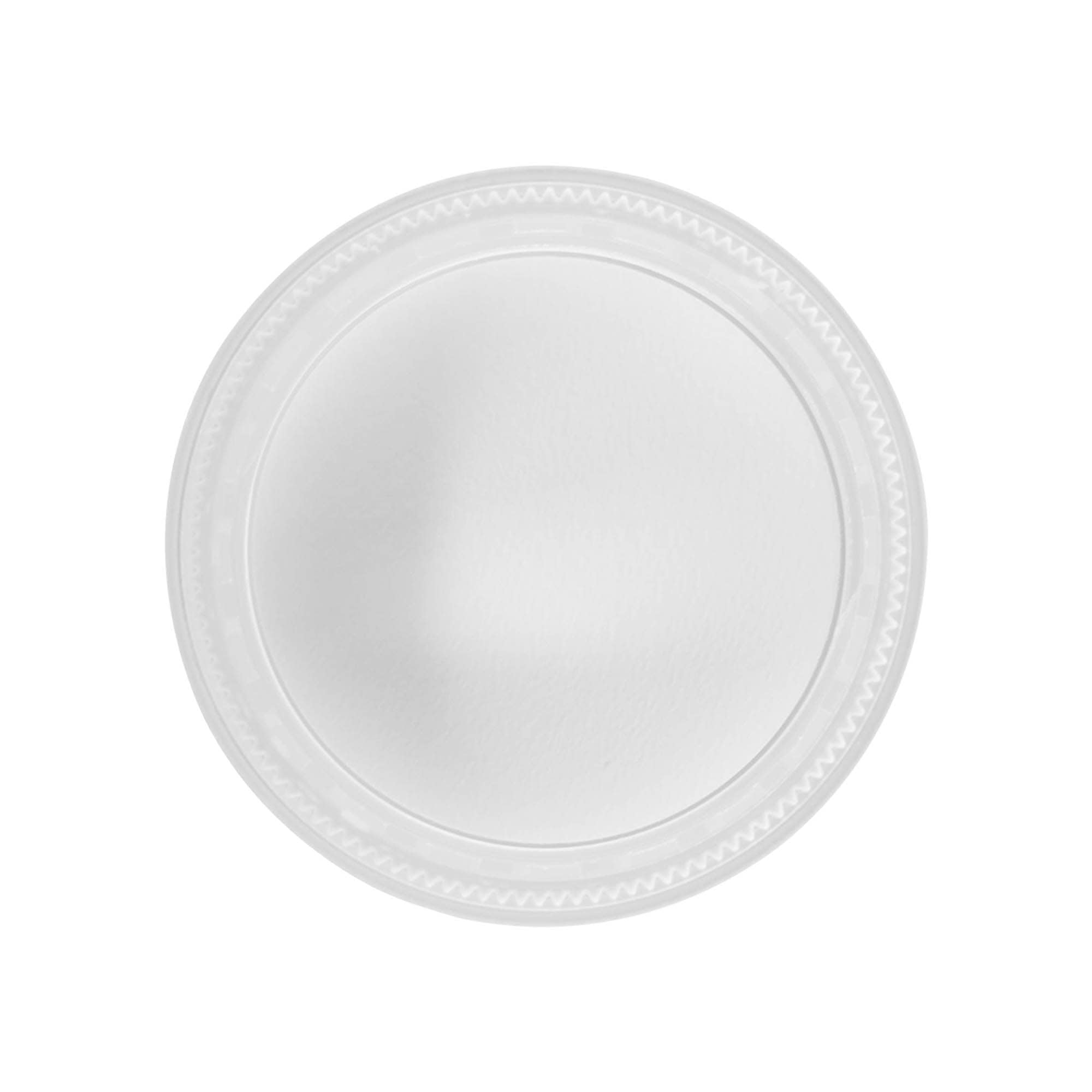 Csavaros kupak 'Clear/Platin Edition', PP-műanyag, fehér, a következő szájnyíláshoz: 53/2P