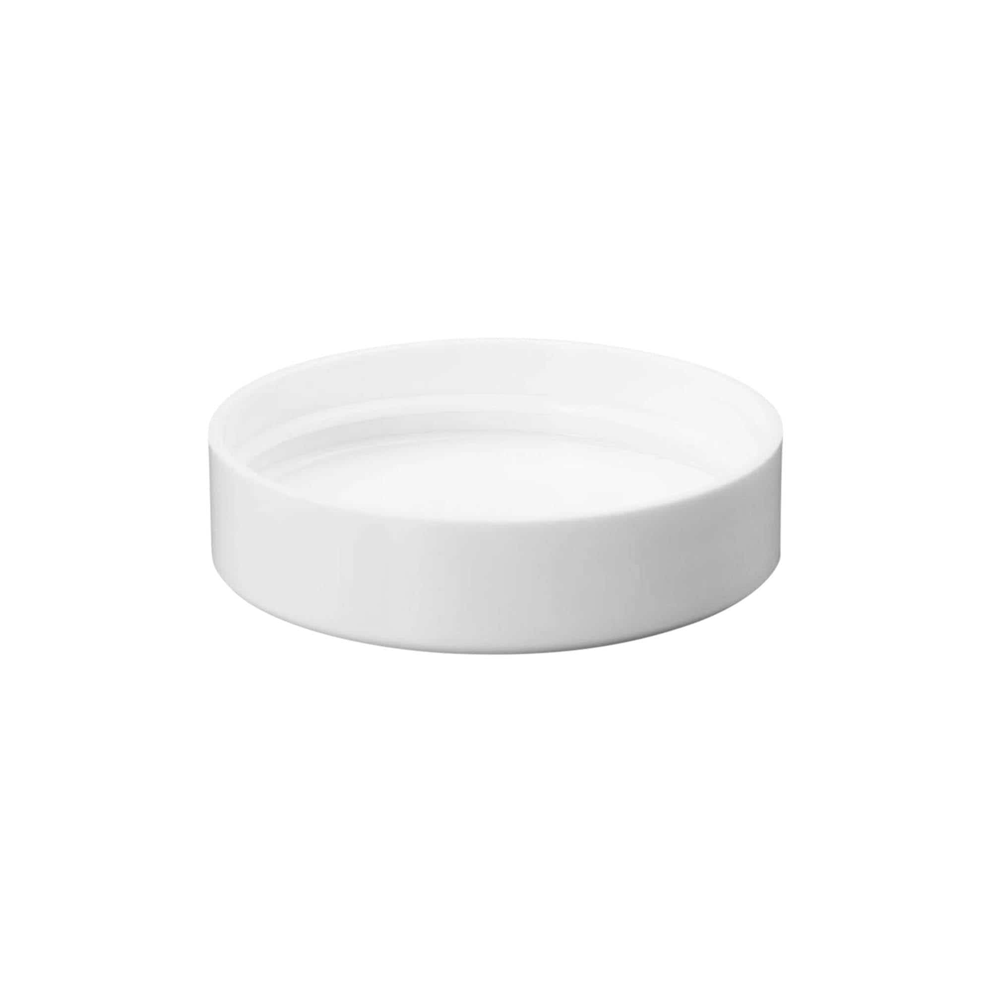 Csavaros kupak 50 ml-es 'Beauty’ üveghez, HPM-műanyag, fehér