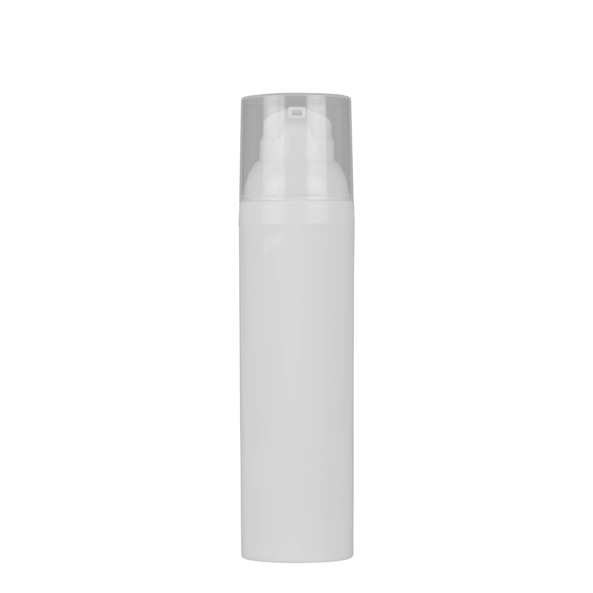 75 ml Airless adagoló 'Mezzo', PP-műanyag, fehér 75 ml Airless adagoló 'Mezzo', PP-műanyag, fehér