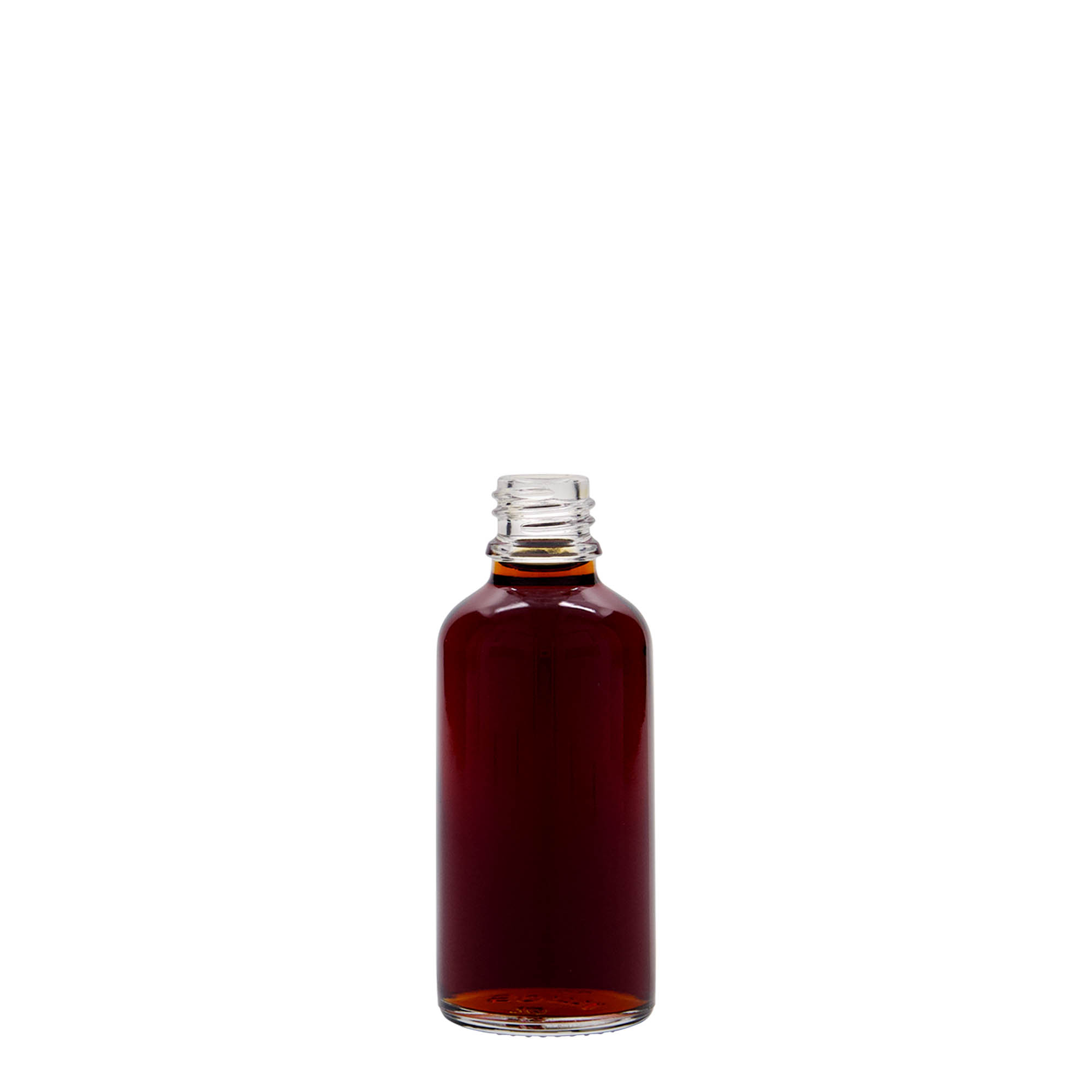 50 ml orvosi üveg, üveg, nyílás: DIN 18 50 ml orvosi üveg, üveg, nyílás: DIN 18