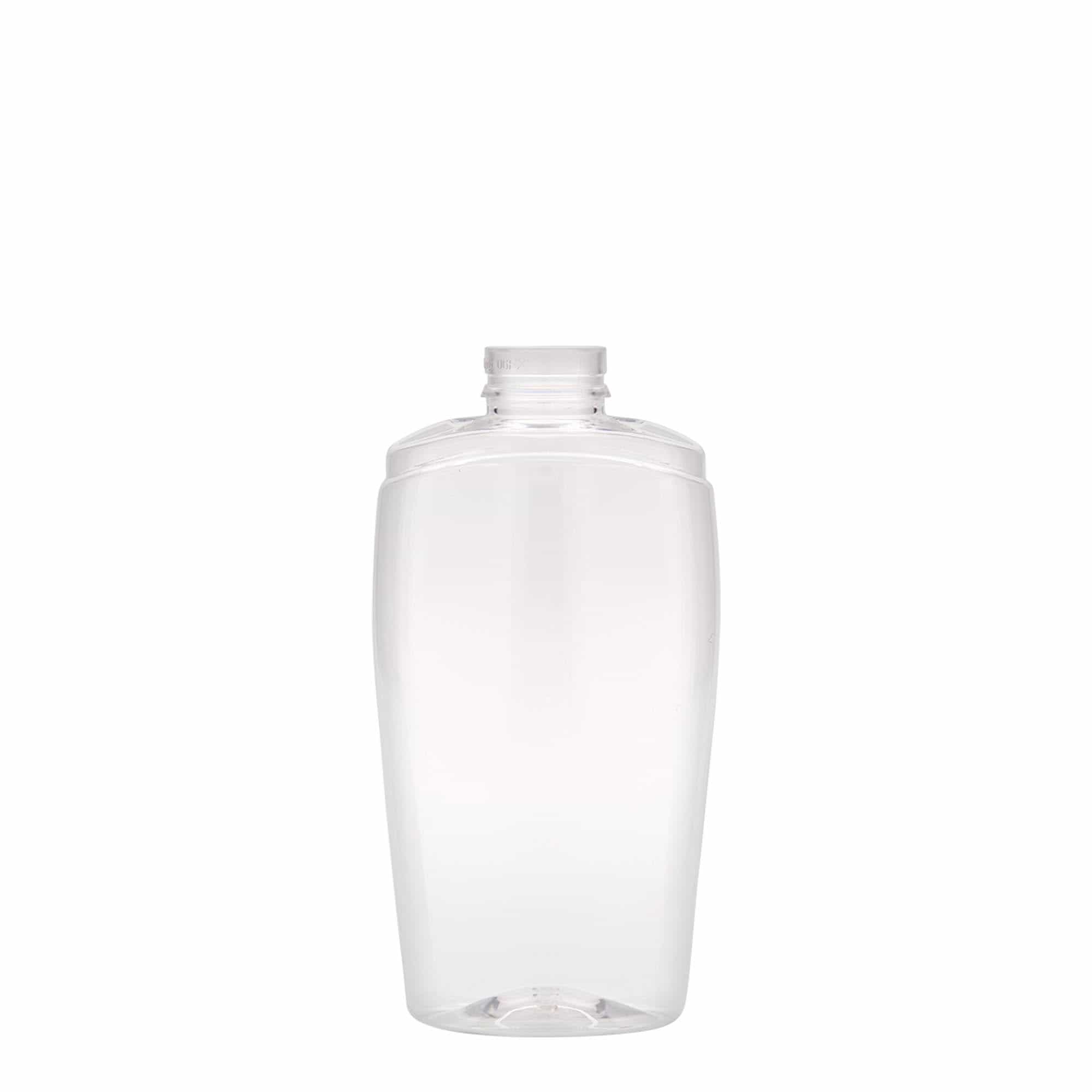 200 ml PET-palack 'Squeeze', ovális, műanyag