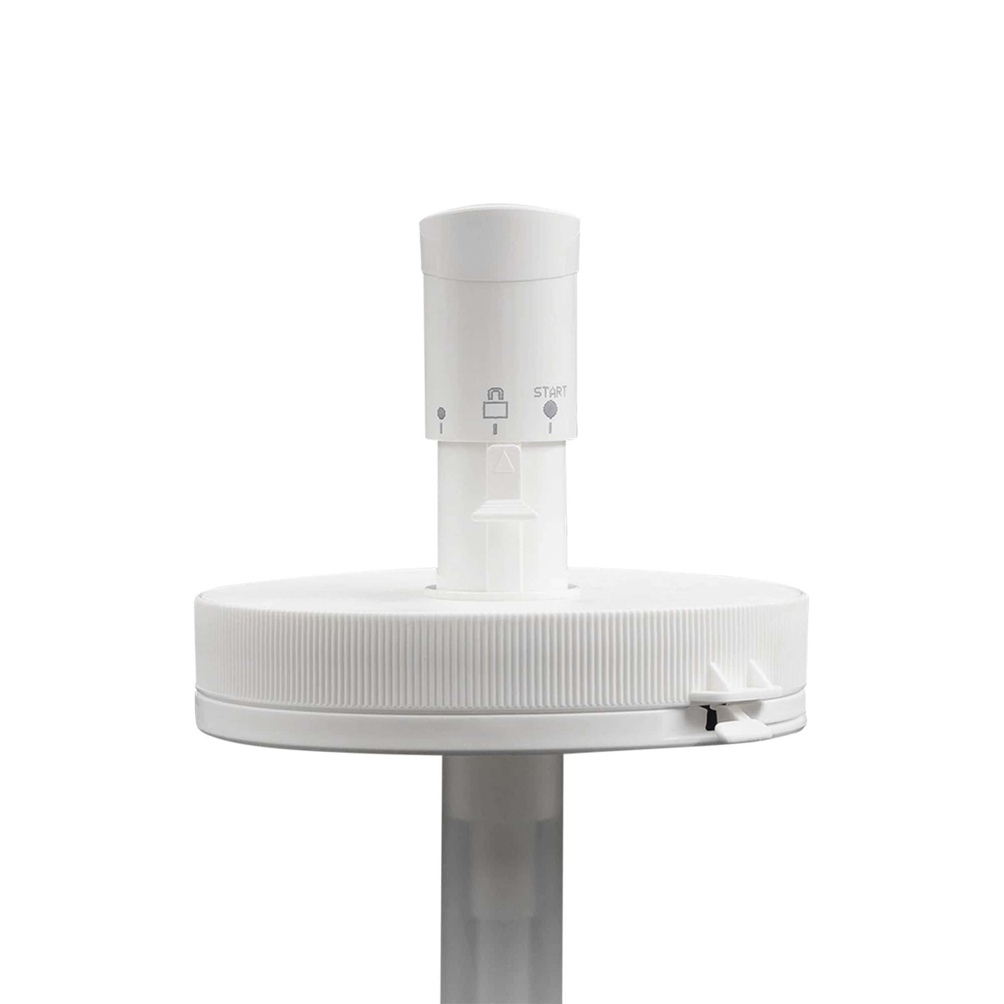 Adagoló pumpa 1.240 ml-es 'Securibox'-hoz, PE-műanyag, fehér, nyíláshoz: csavarzárhoz