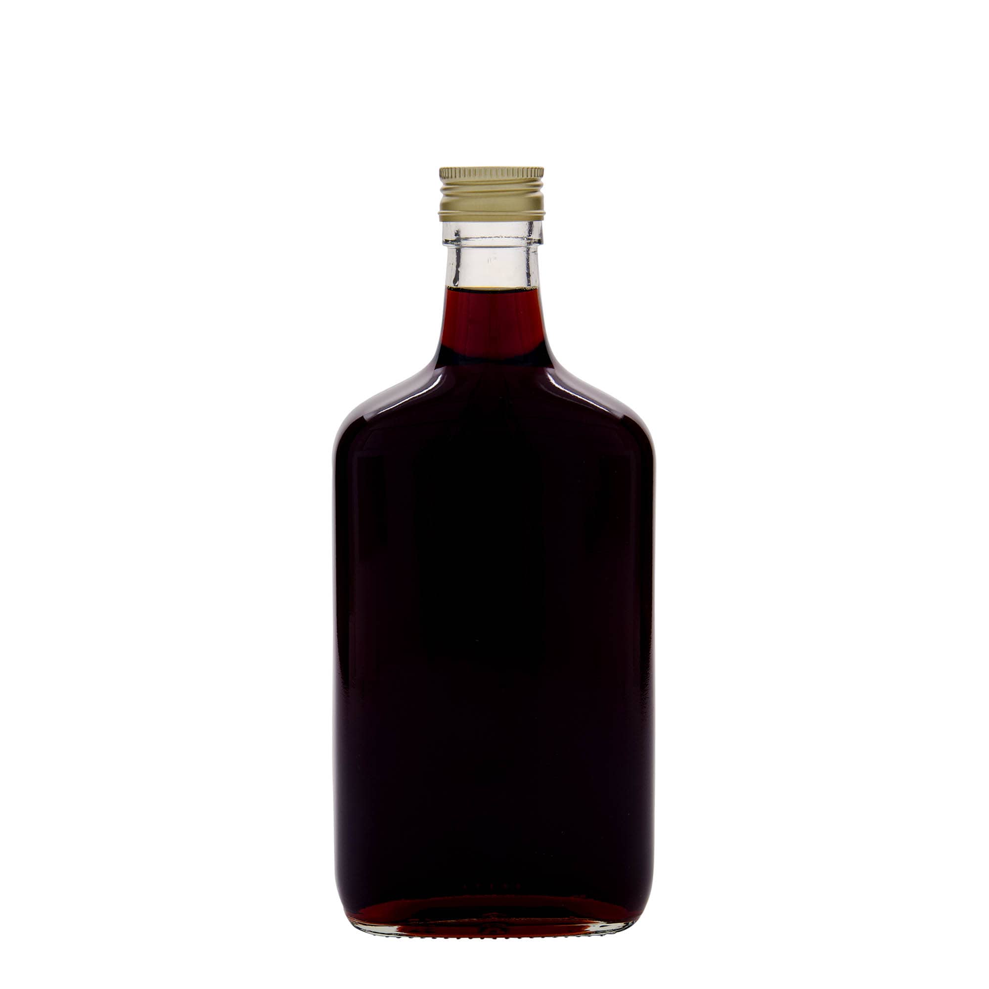 700 ml-es üvegpalack 'Amaretto', négyszögletű, szájnyílás: PP 31,5
