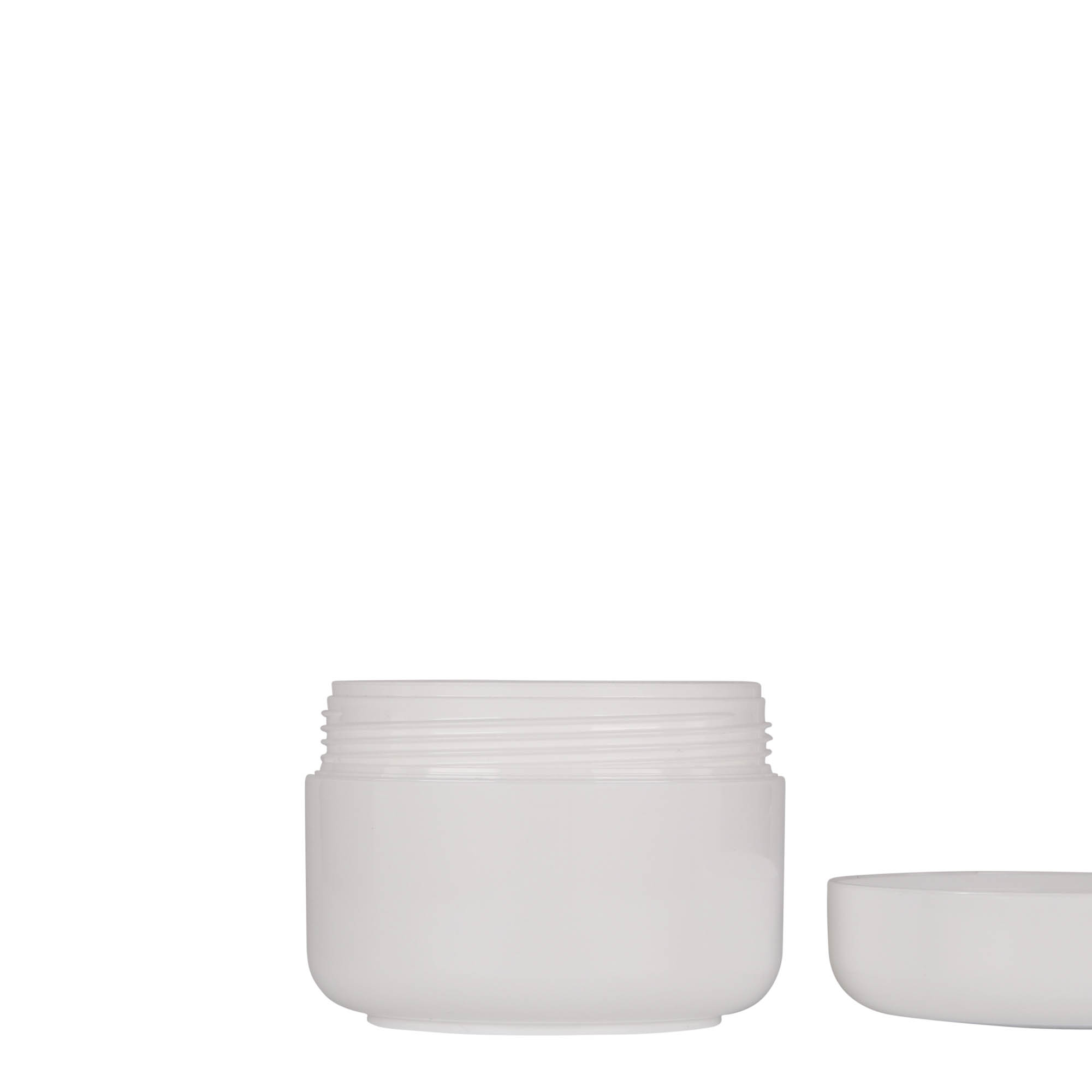 150 ml műanyag doboz 'Bianca', PP, fehér, nyílás: csavarzár
