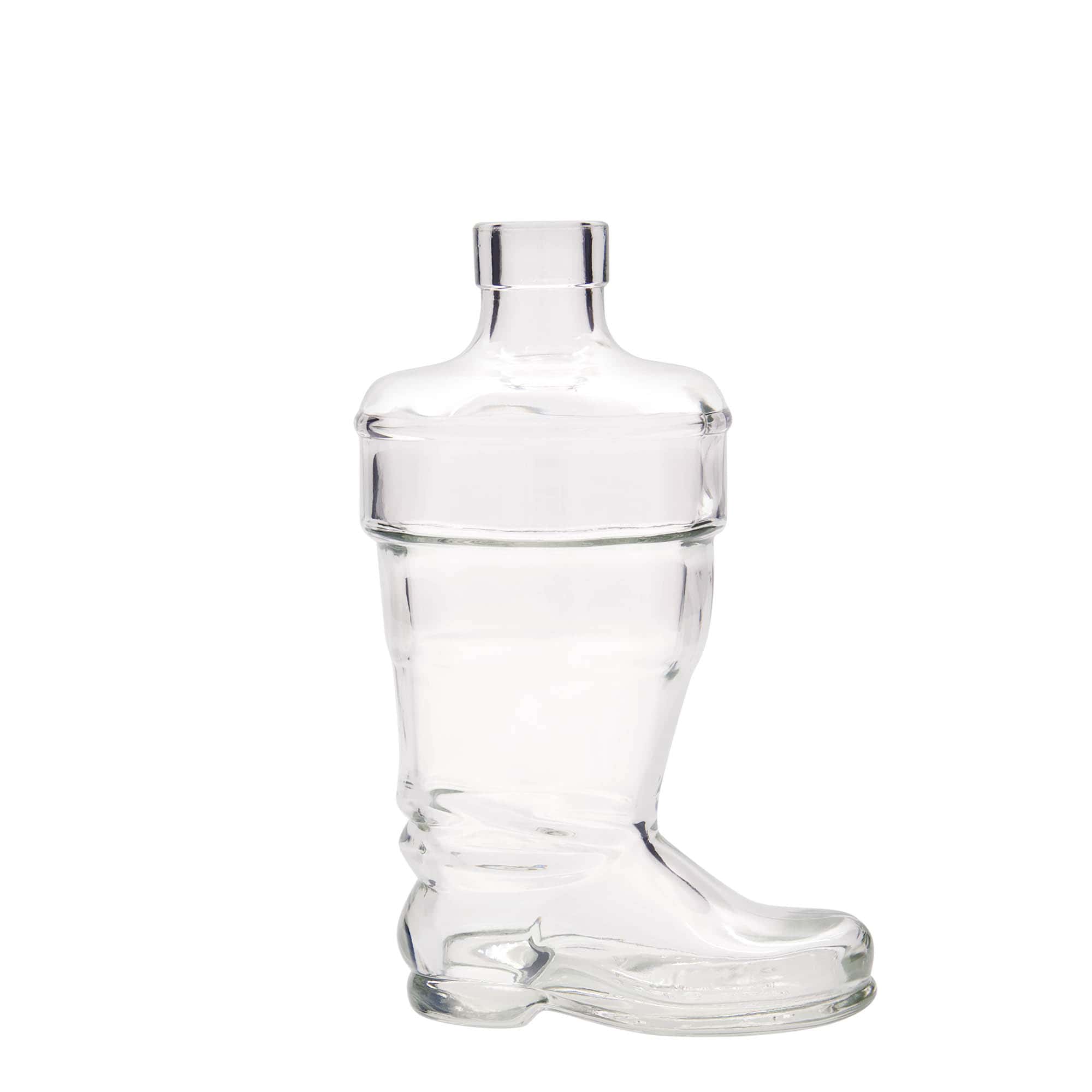 350 ml üveges palack 'Csizma', nyílás: parafa