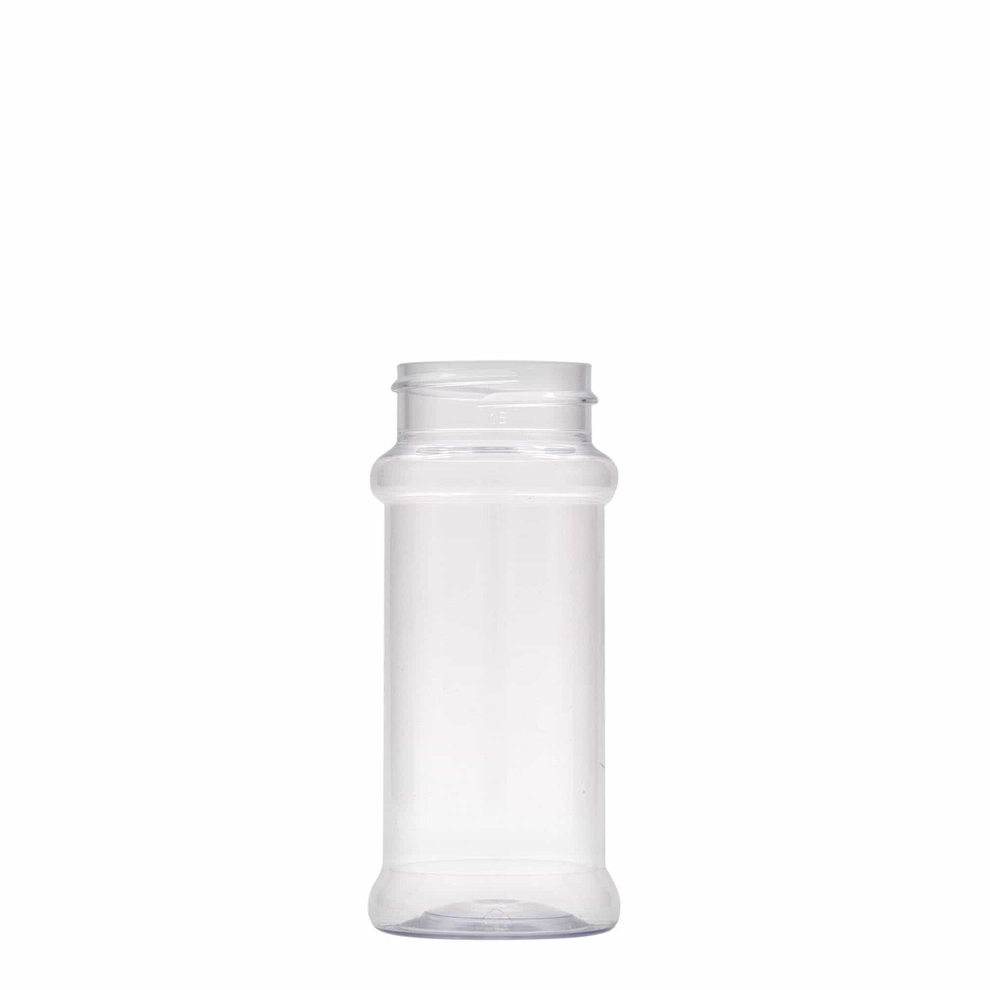 100 ml PET-fűszertartó, műanyag, nyílás: 38/400