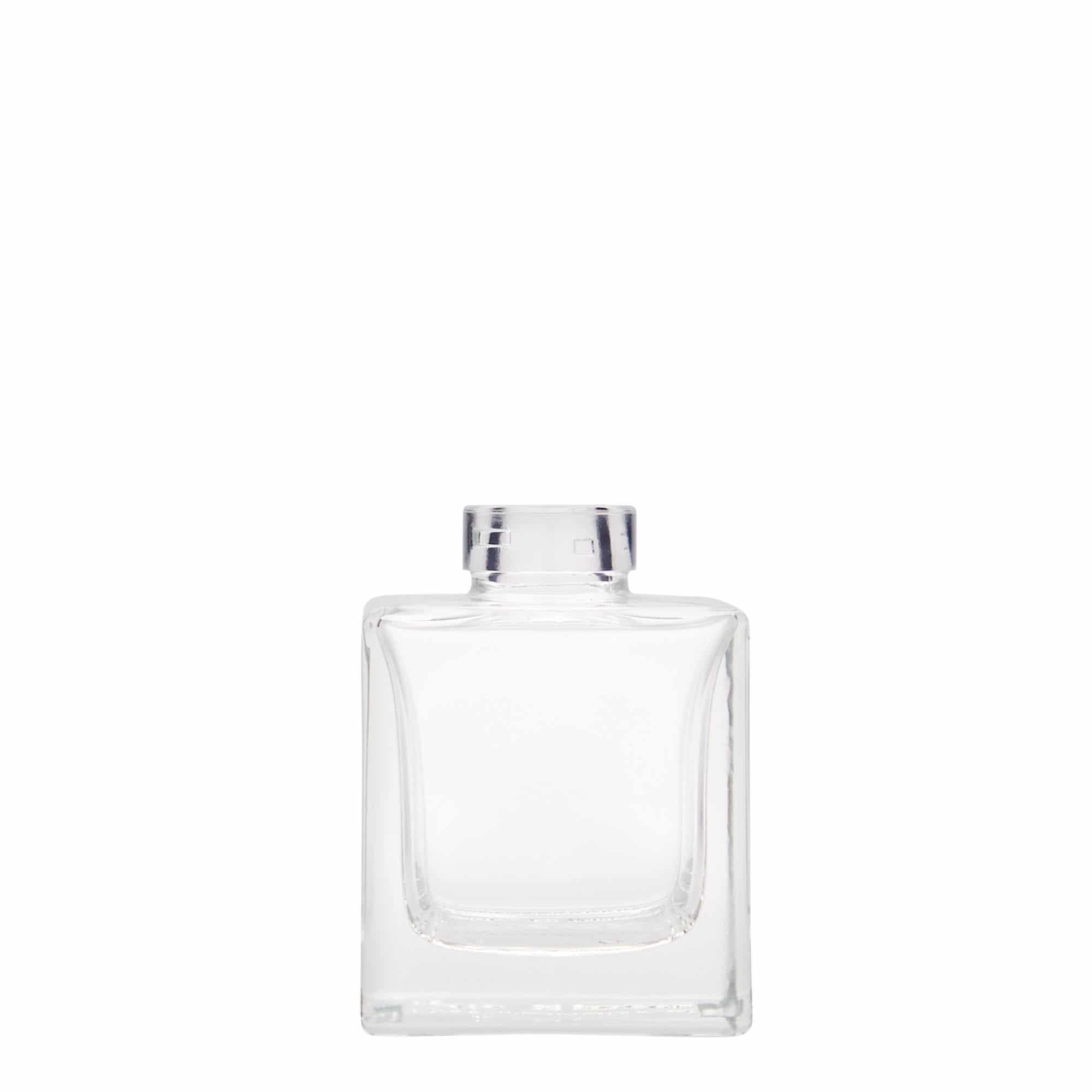 100 ml-es üvegpalack 'Cube', négyzet alakú, szájnyílás: parafadugó 100 ml-es üvegpalack 'Cube', négyzet alakú, szájnyílás: parafadugó