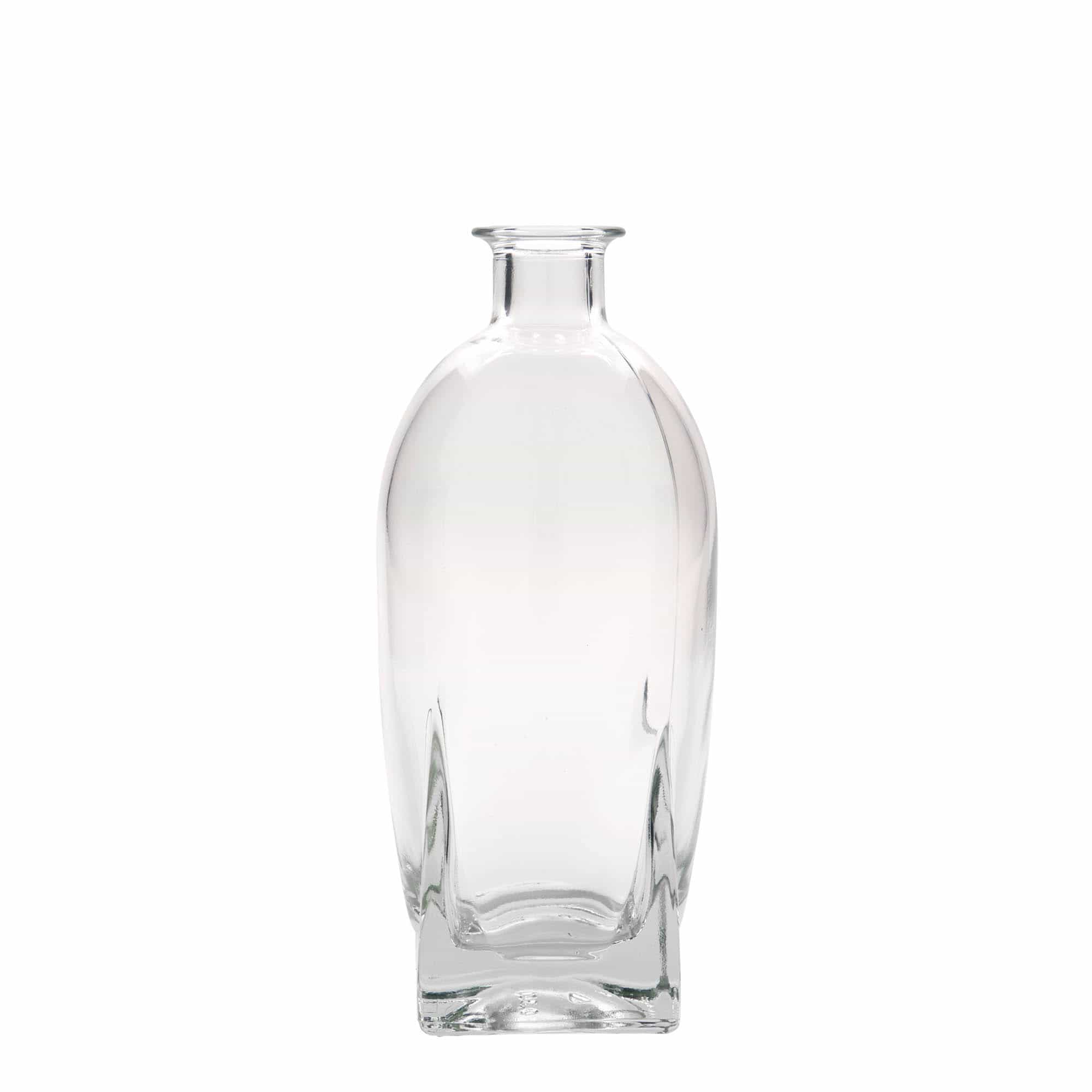 500 ml-es üvegpalack 'Zino', négyzet alakú, szájnyílás: parafadugó 500 ml-es üvegpalack 'Zino', négyzet alakú, szájnyílás: parafadugó