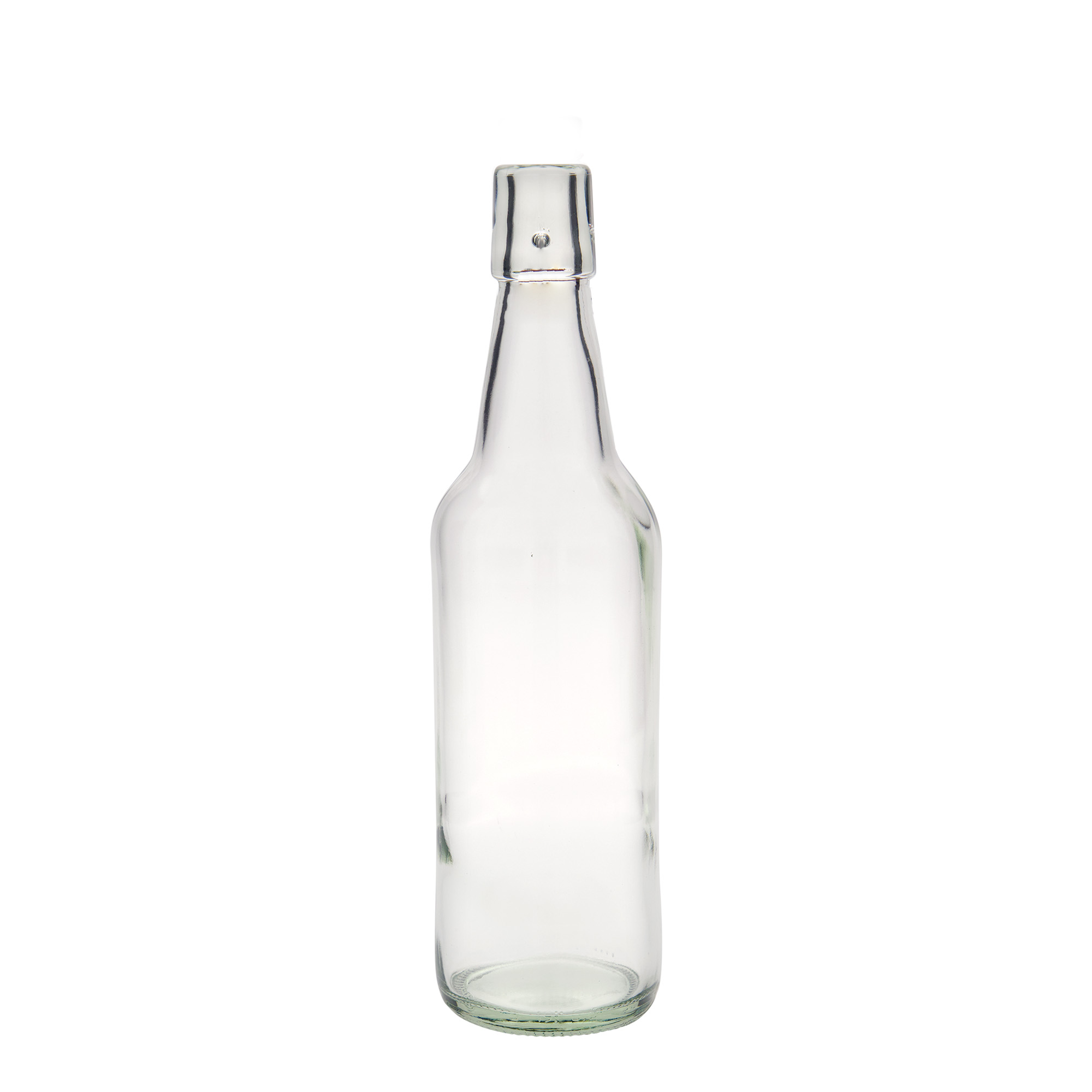500 ml sörösüveg, üveg, nyak: patentzár
