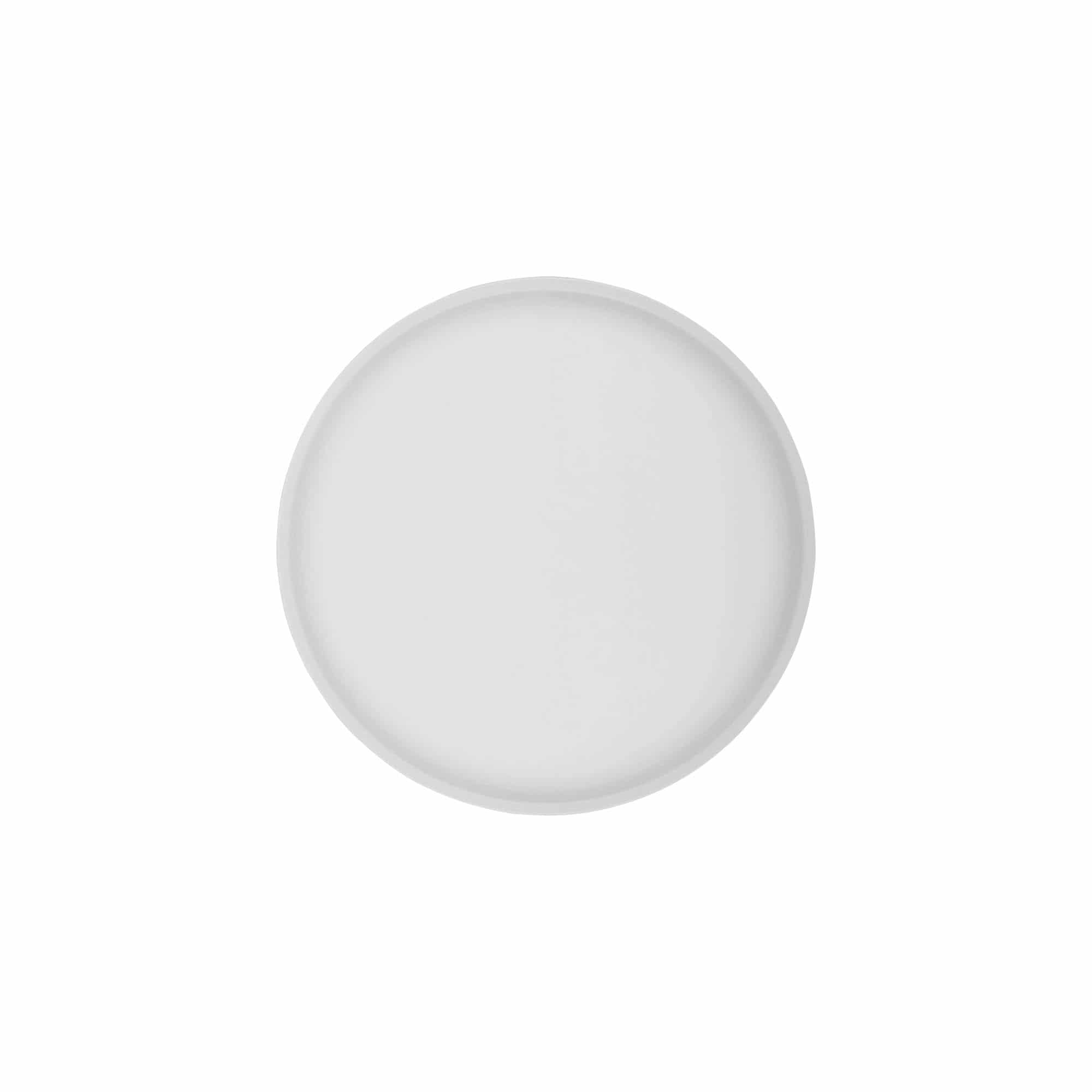 Csavaros kupak 'Clear/Platin Edition', PP-műanyag, fehér, a következő szájnyíláshoz: 70/2P