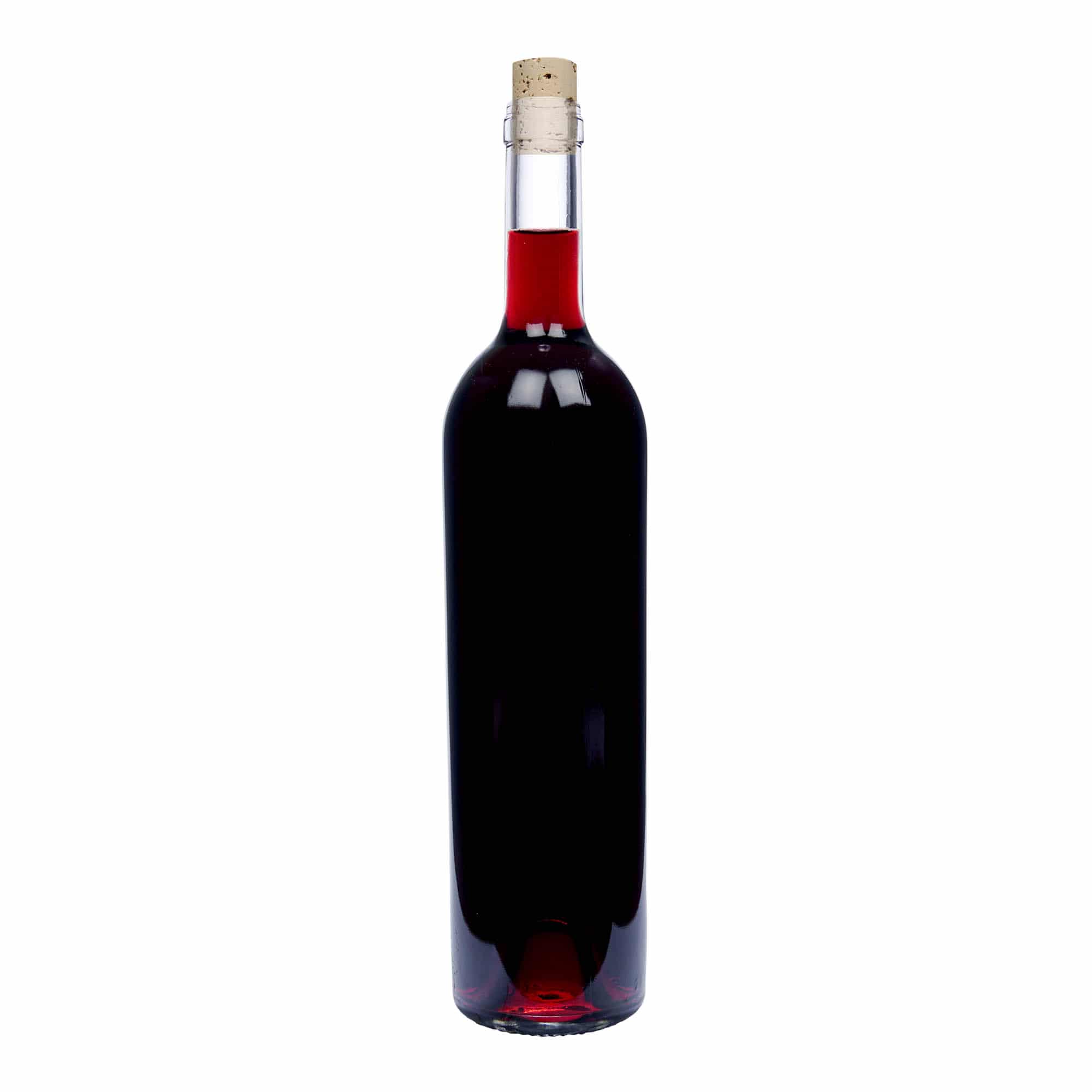 750 ml borosüveg 'Liberty', nyak: parafa