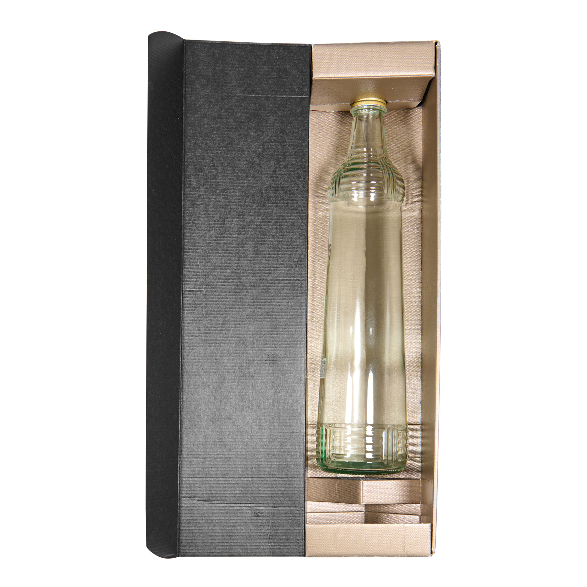 Ajándékdoboz 'Fémes', téglalap alakú, karton, pezsgőszínű Ajándékdoboz 'Fémes', téglalap alakú, karton, pezsgőszínű