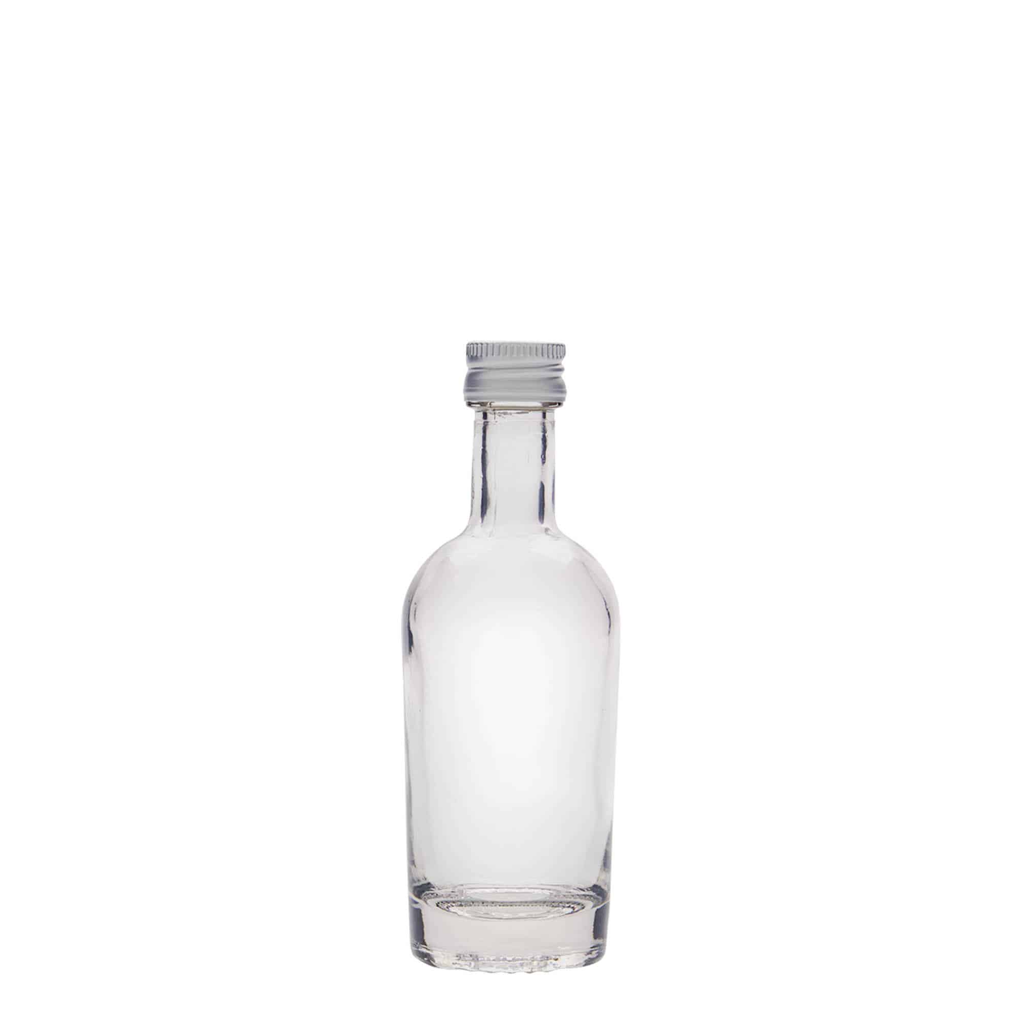50 ml üvegpalack 'Pepe', nyílás: PP 18