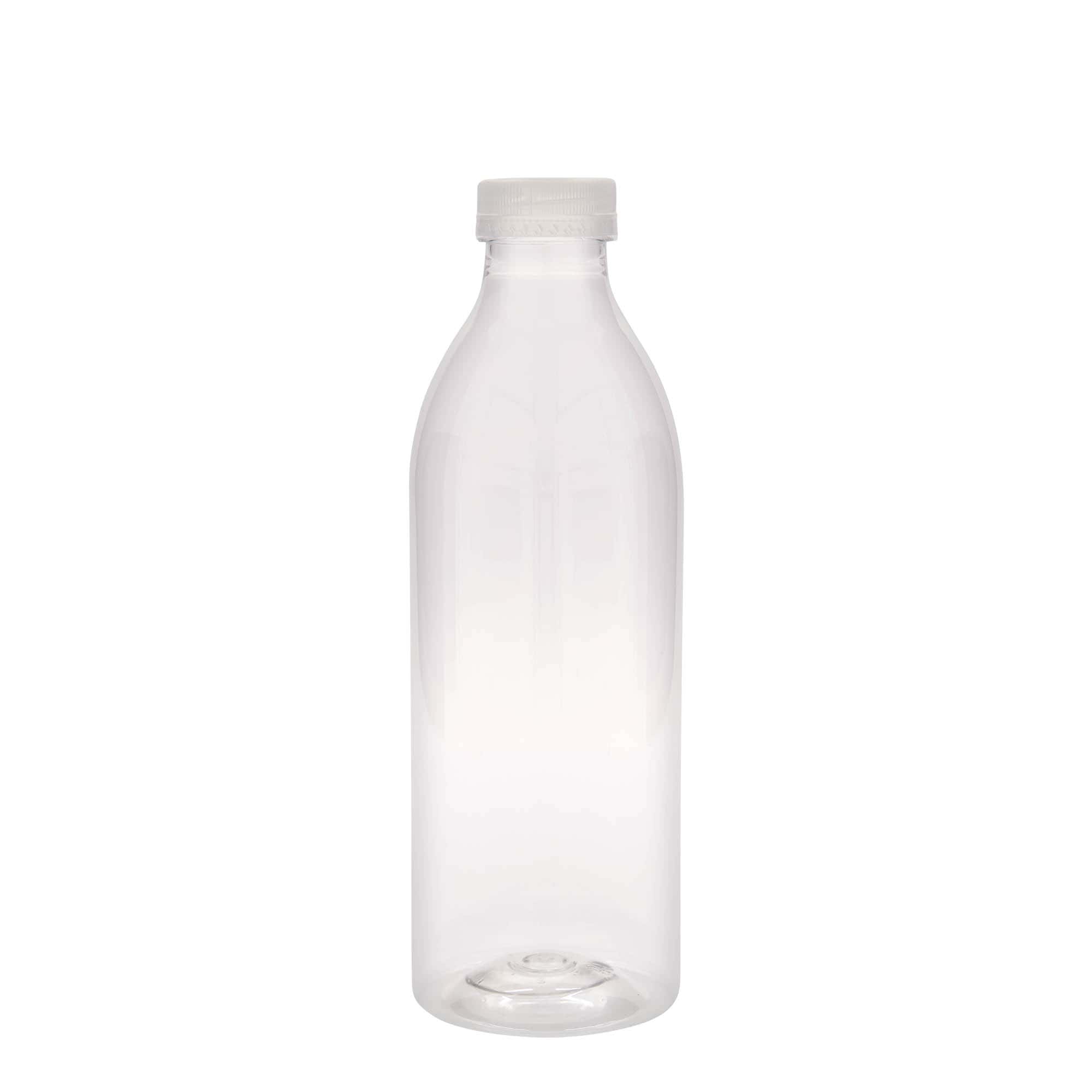 1.000 ml PET-palack standard, műanyag, nyakátmérő: 38 mm