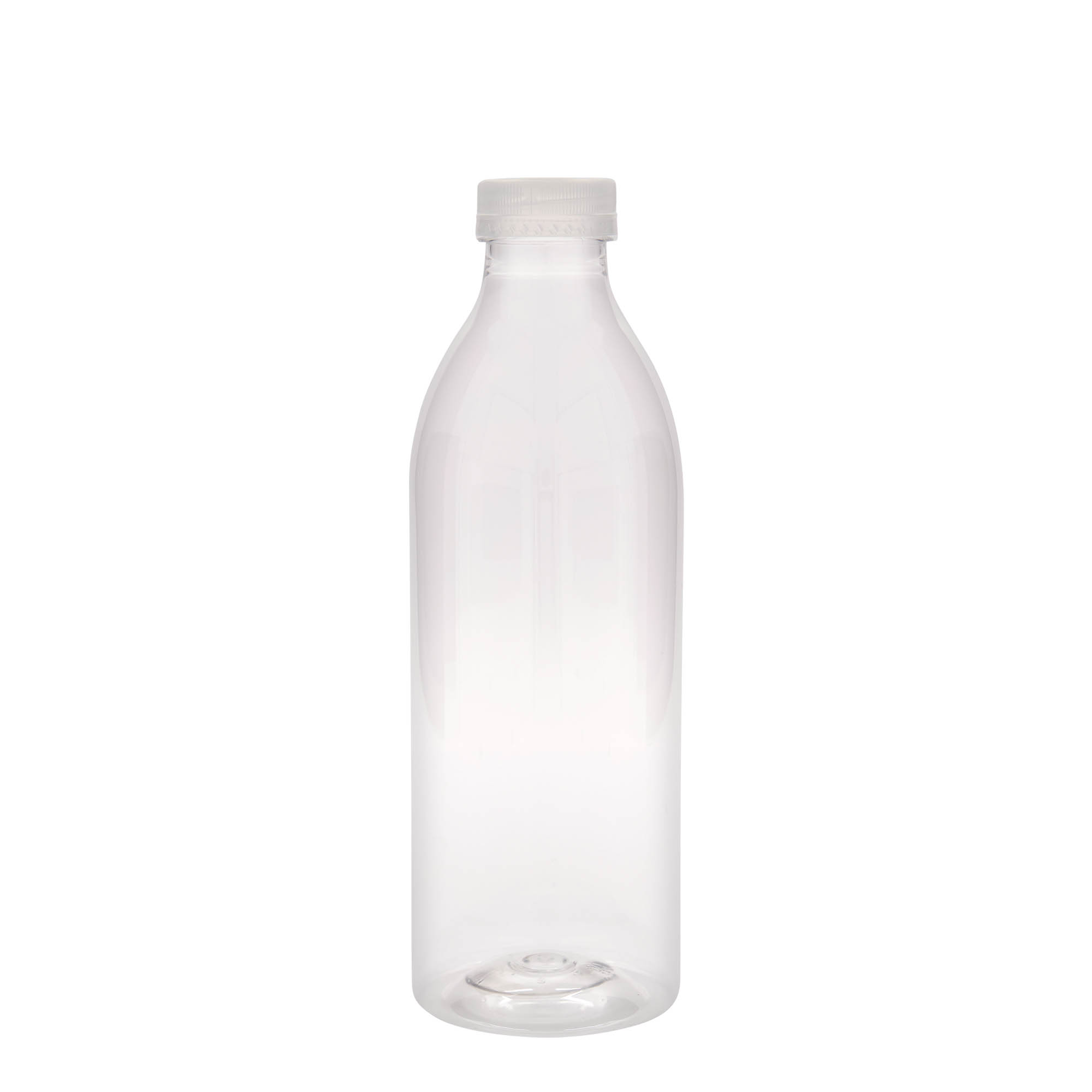 1.000 ml PET-palack standard, műanyag, nyakátmérő: 38 mm