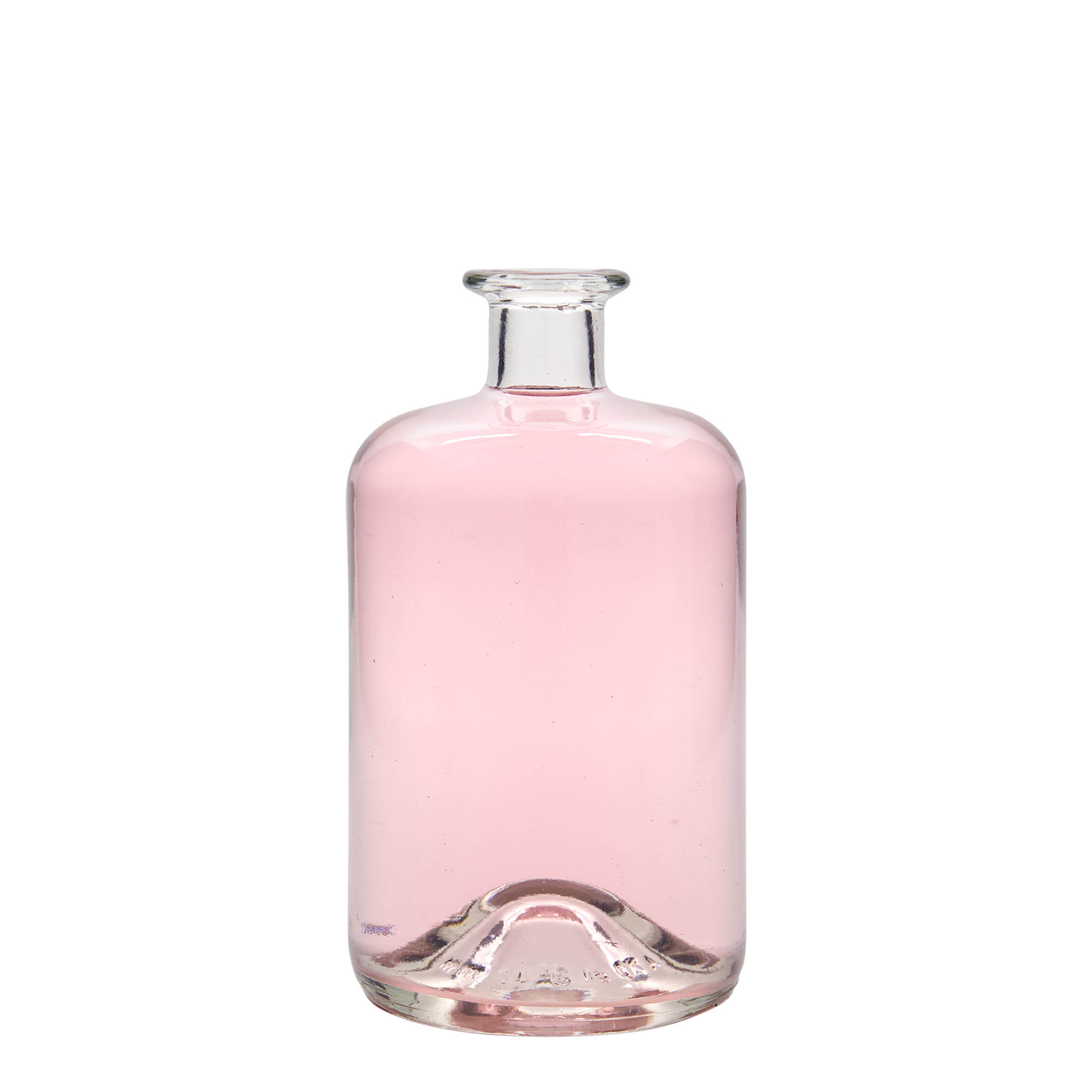 700 ml üvegpalack gyógyszerész, nyílás: parafa