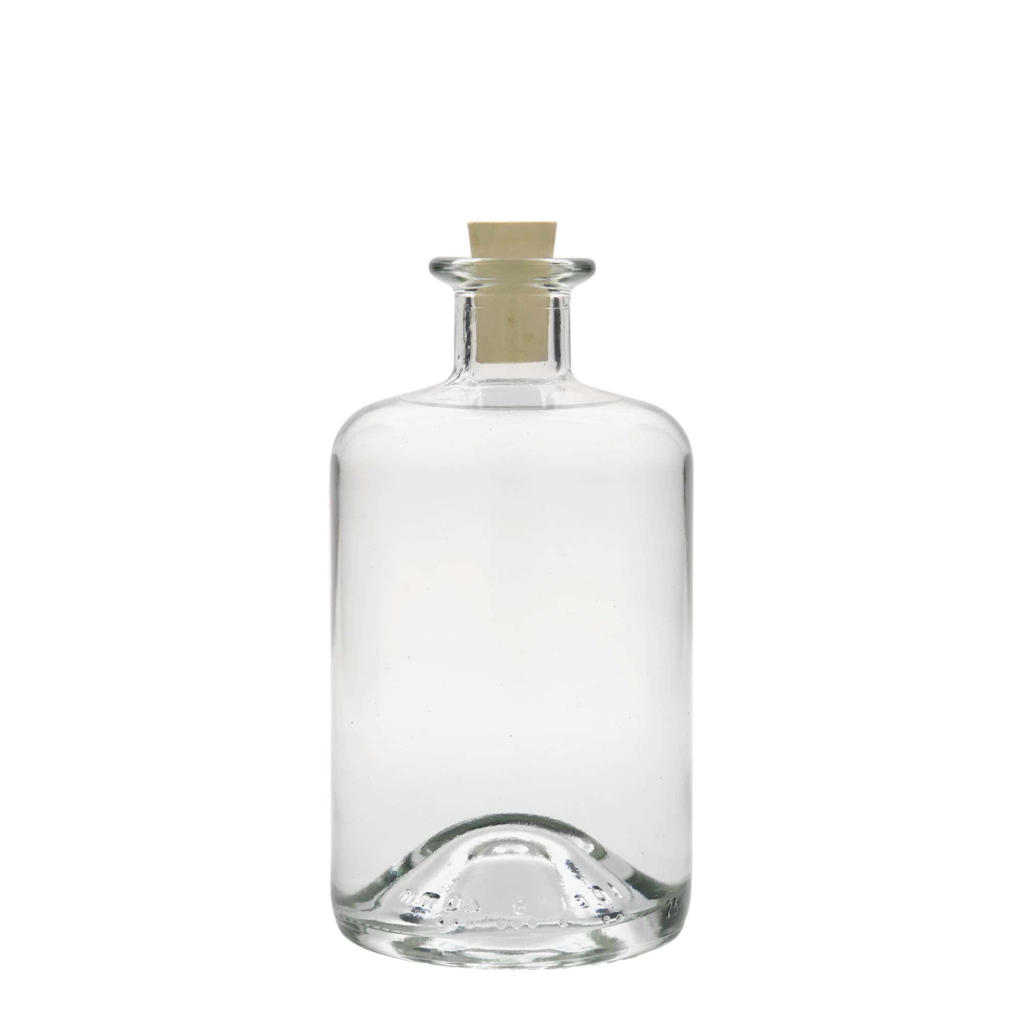 500 ml gyógyszerész üveg, nyílás: parafa