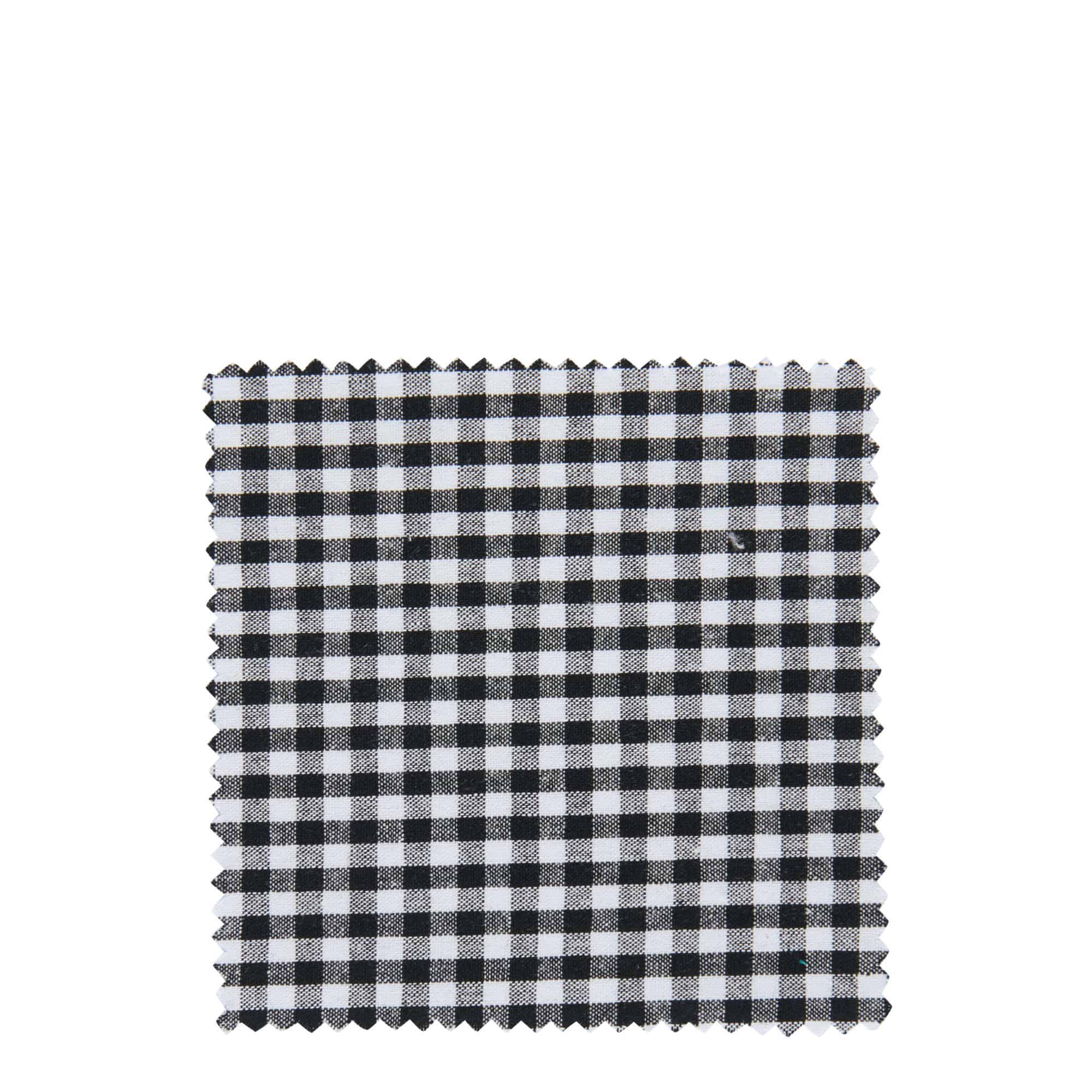 Kockás textil szalvéta 12x12, négyzet alakú, textil, fekete, nyílás: TO38-TO53