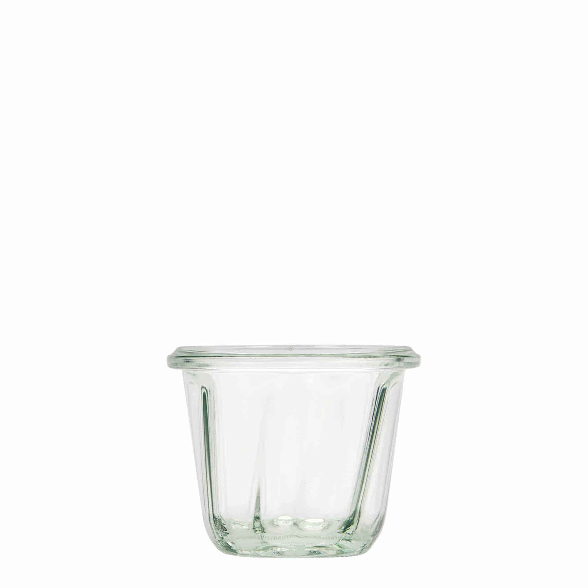 80 ml WECK-Gugelhupf üveg, száj: kör alakú perem